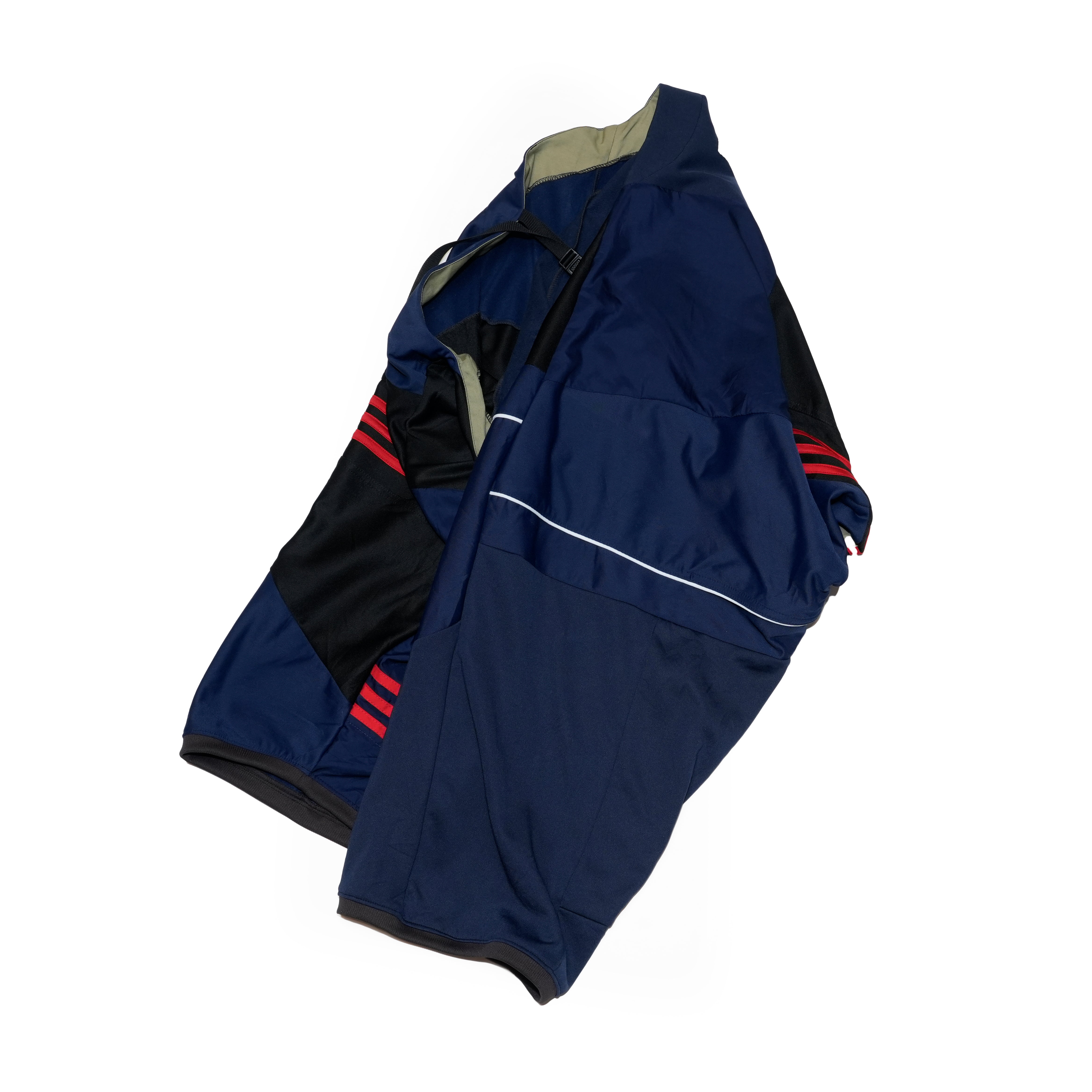 AT252 | ジャージパッチワークボレロ | Color:Multi_05 | Size-Free【REHERSALL_リハーズオール】