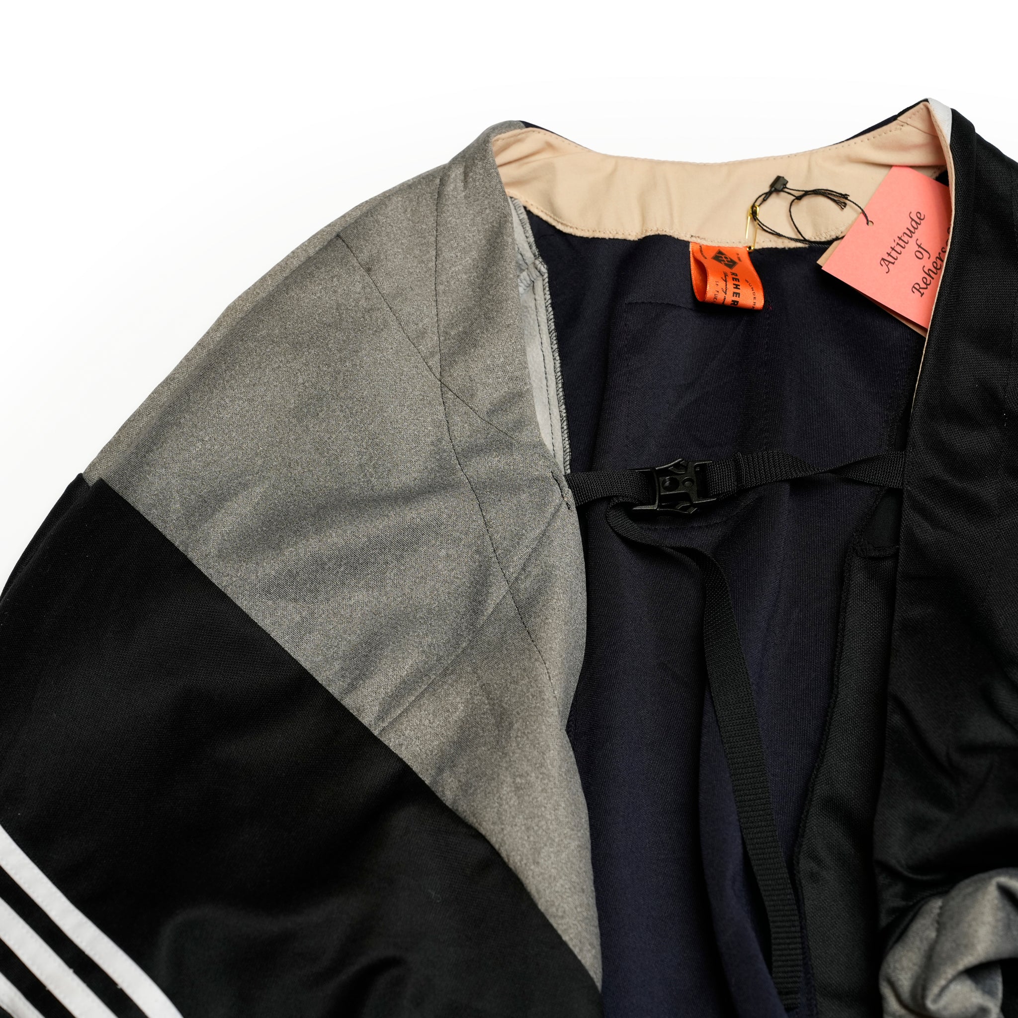 AT252 | ジャージパッチワークボレロ | Color:Multi_04 | Size-Free【REHERSALL_リハーズオール】