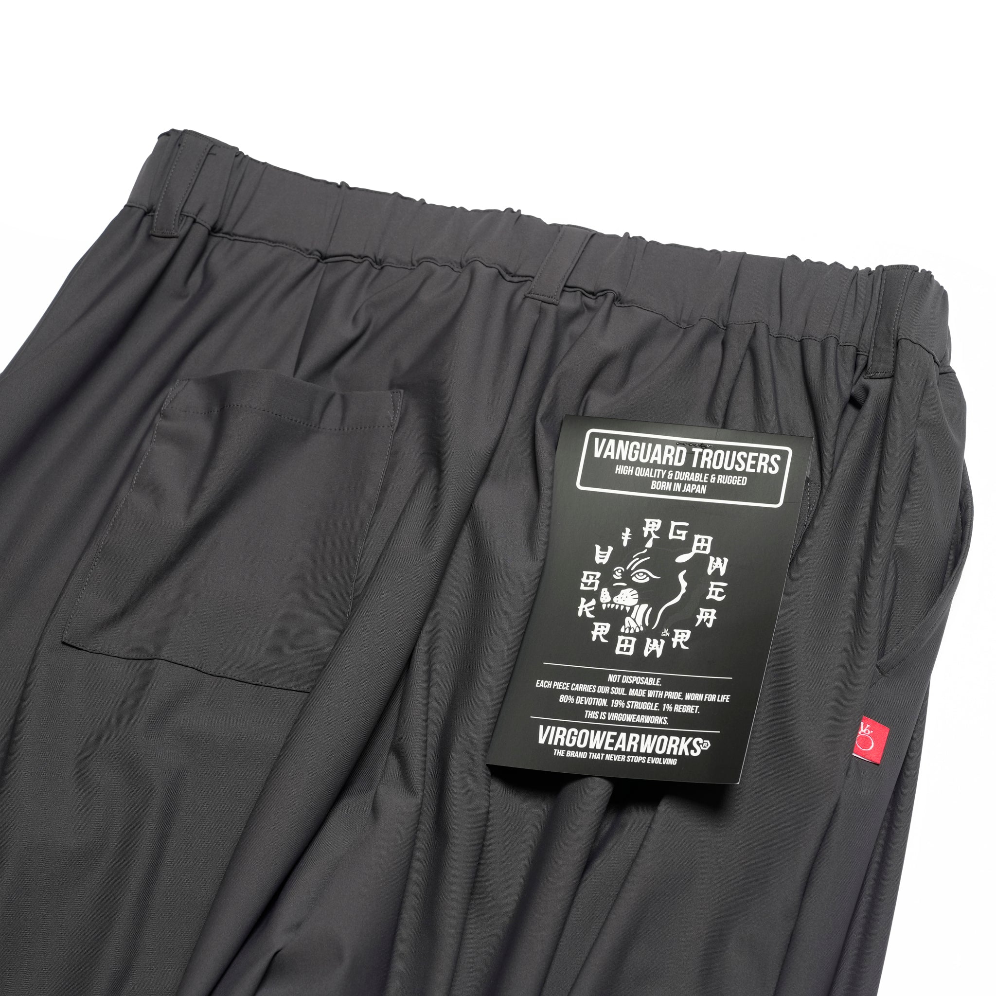 VG-PT-446 | GENIE FLEX BATTLE PANTS | Color:Charcoal【VIRGOwearworks_ヴァルゴウェアワークス】