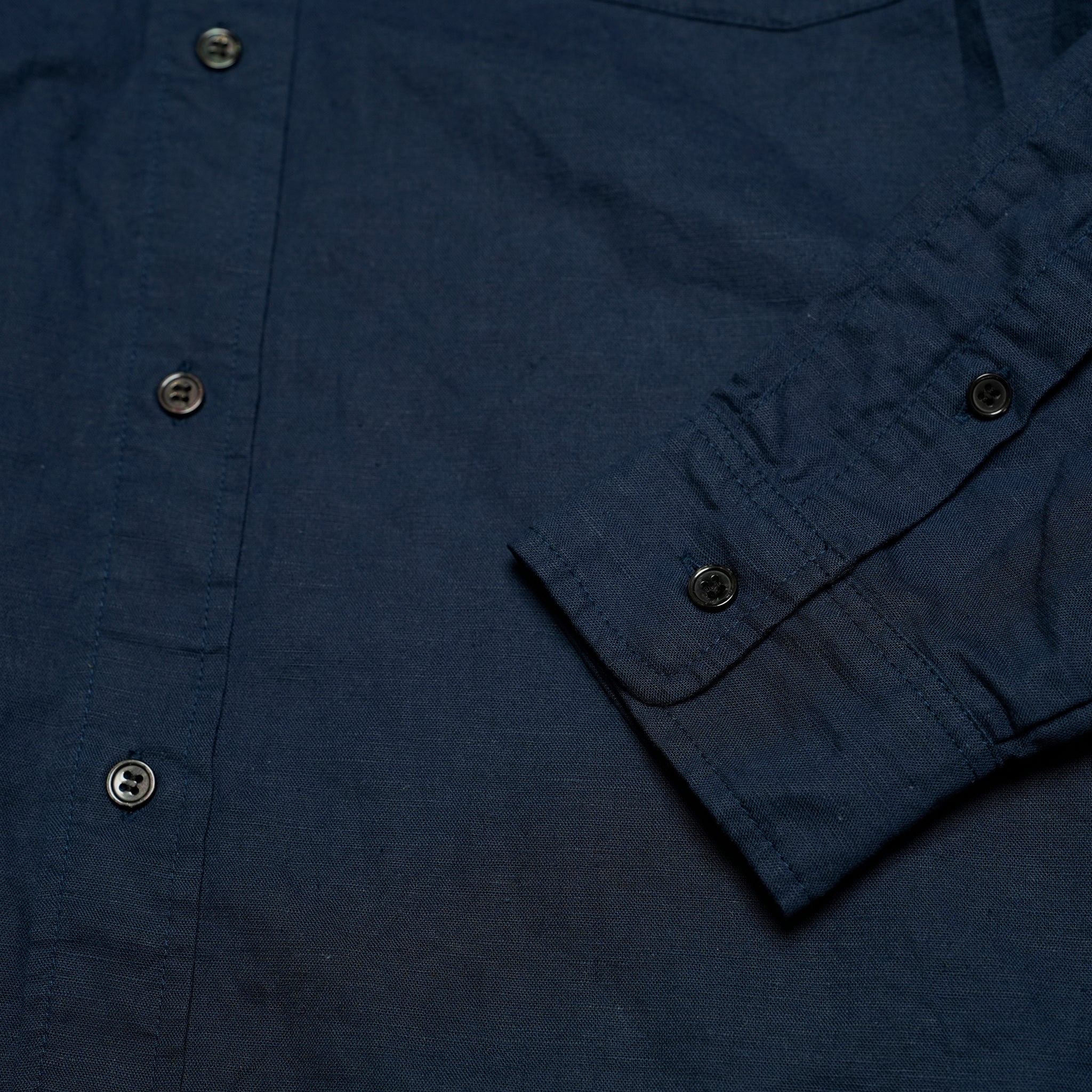 M-2410453 | Linen Shirts | Color:Pink/Navy/Snad【MODEM DESIGN_モデムデザイン】