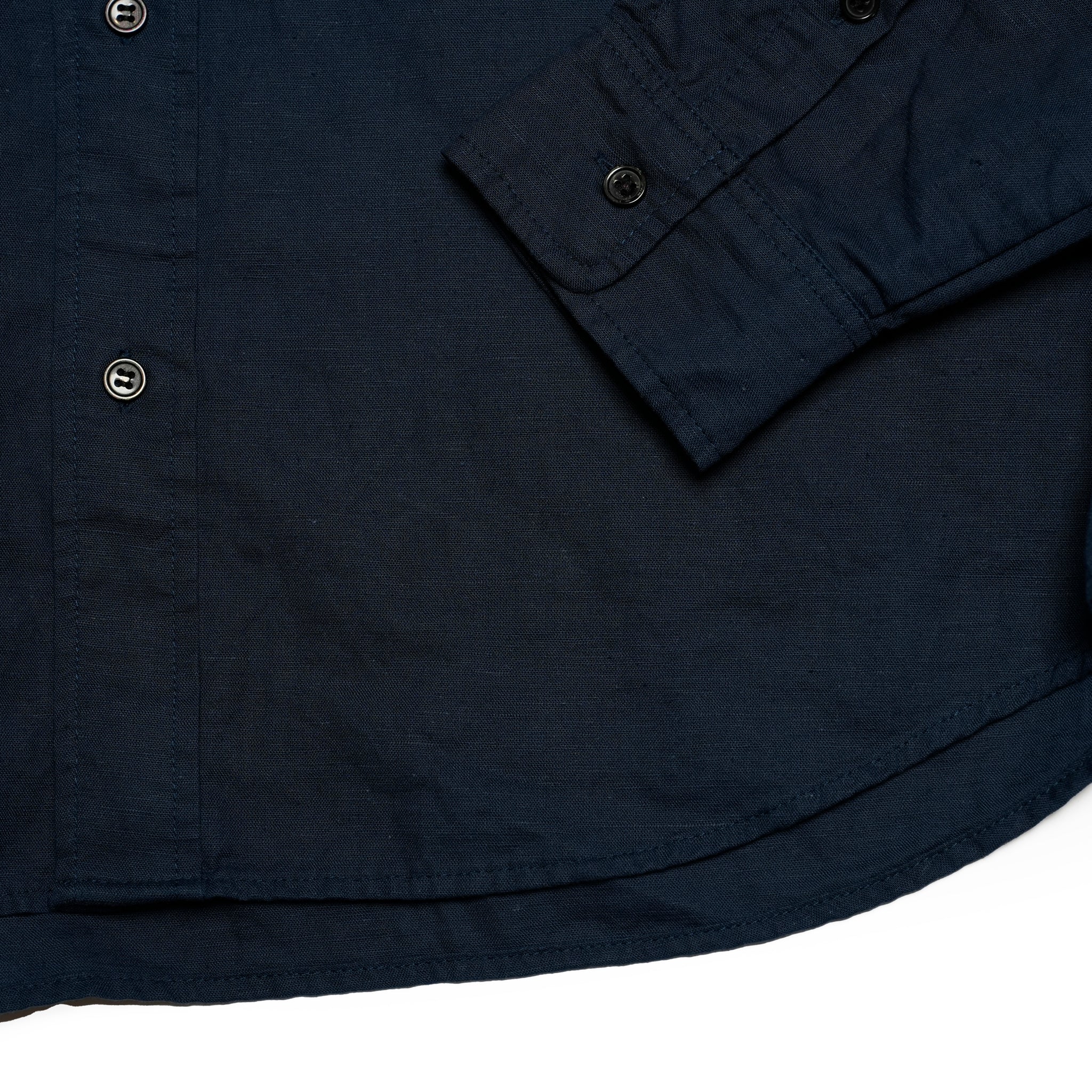 M-2410453 | Linen Shirts | Color:Pink/Navy/Snad【MODEM DESIGN_モデムデザイン】