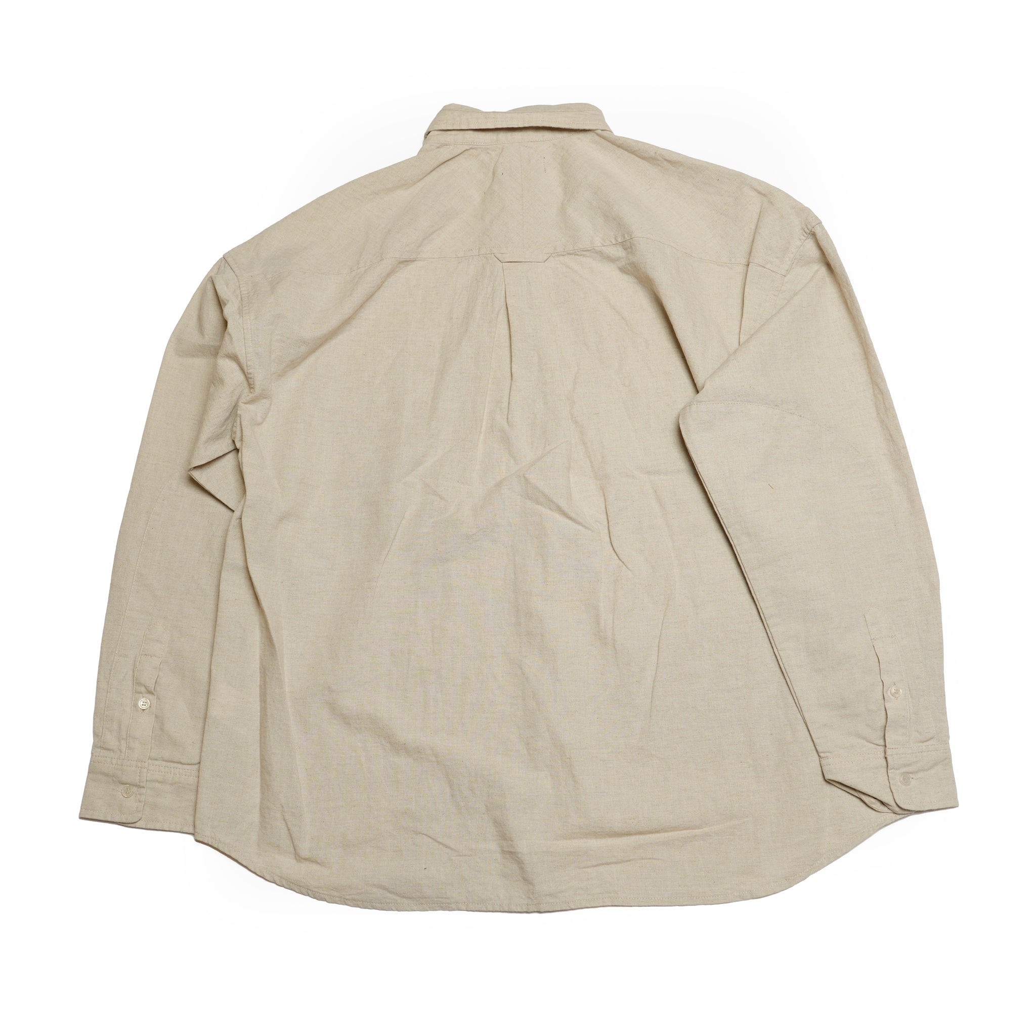 M-2410453 | Linen Shirts | Color:Pink/Navy/Snad【MODEM DESIGN_モデムデザイン】