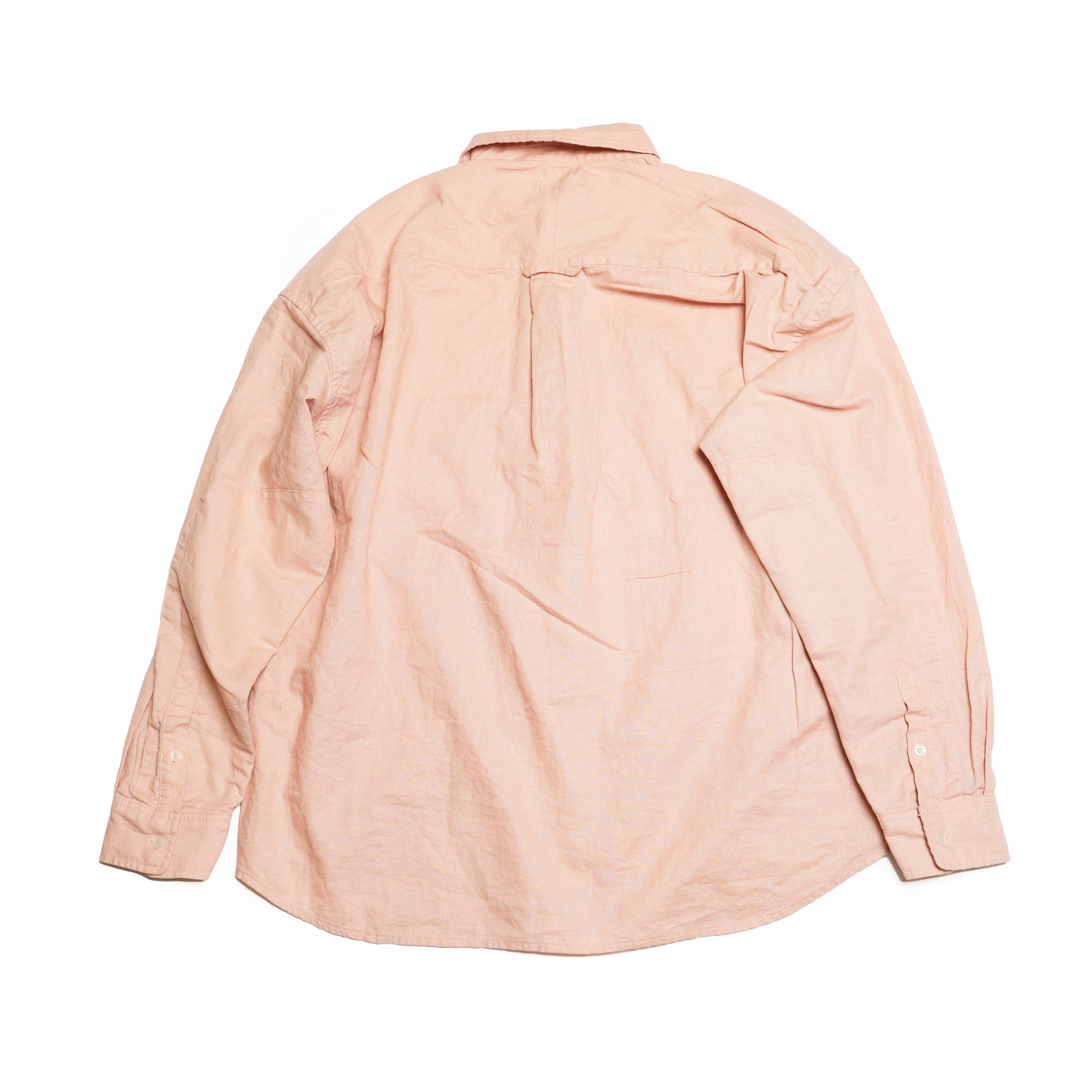 M-2410453 | Linen Shirts | Color:Pink/Navy/Snad【MODEM DESIGN_モデムデザイン】