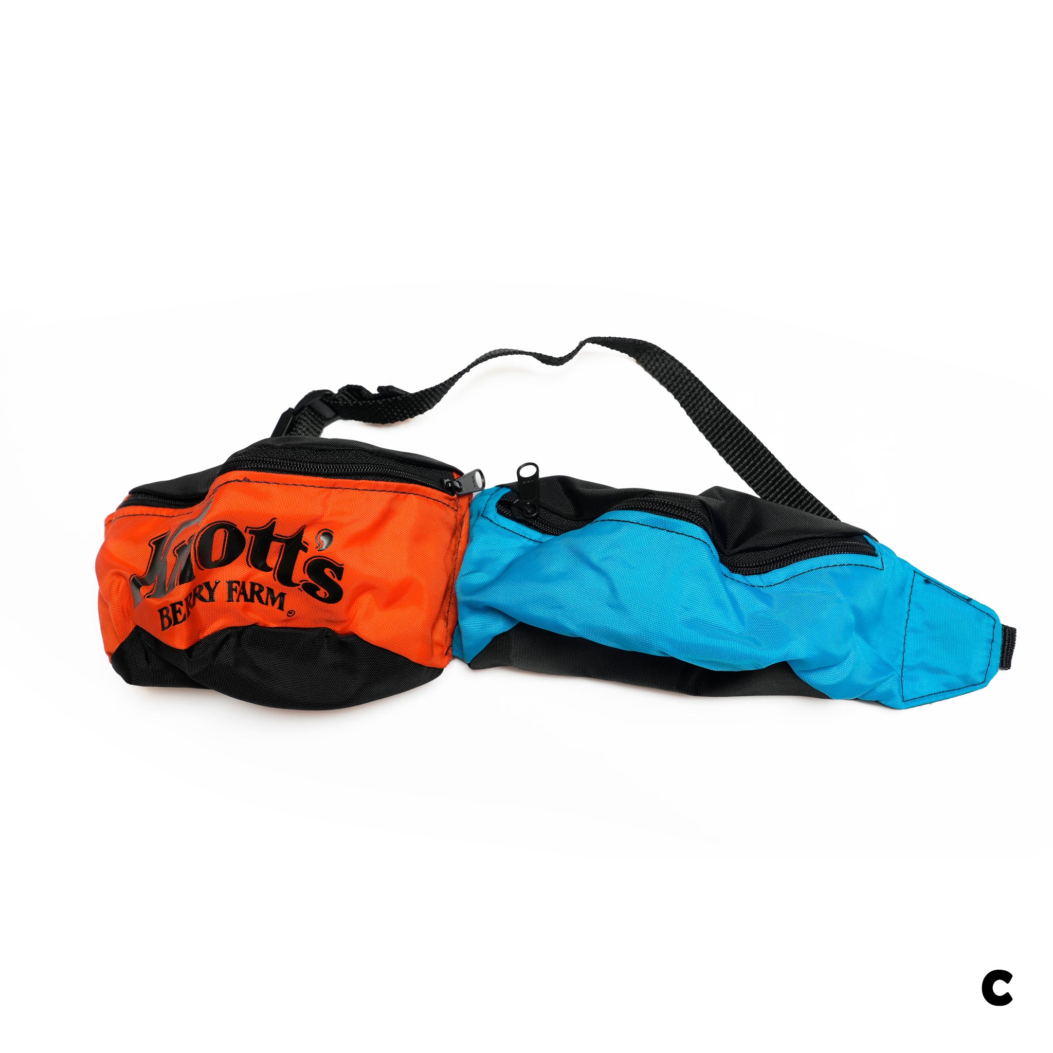 _2 Connection | =RE-MAKE HIP BAG= | Color:2 Connection【DEAD STOCK BAG】