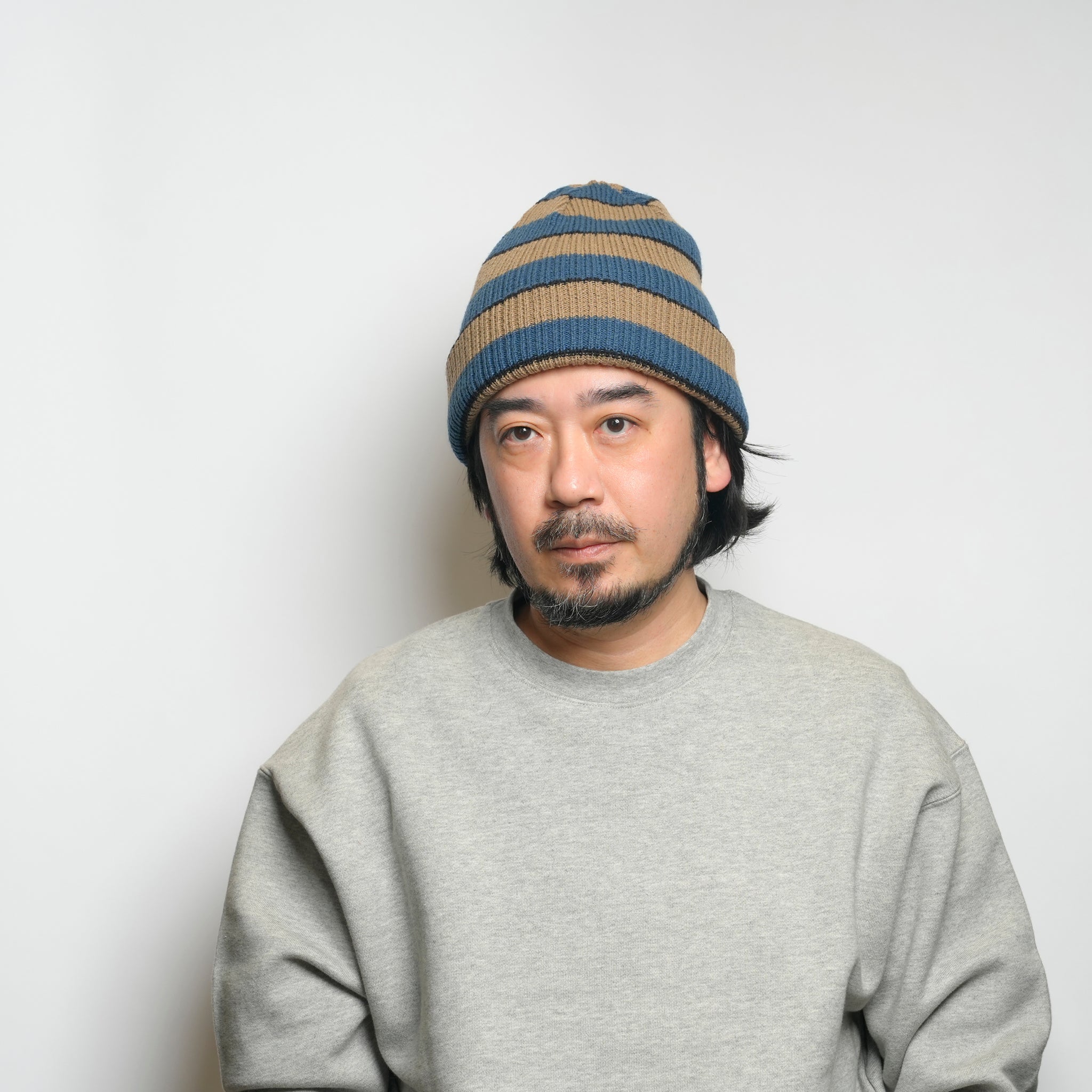 G.COMBO BORDER CAP | Color_Steel Combo | No_voo-1238_steel combo【VOO_ヴォー】【ネコポス選択可能】