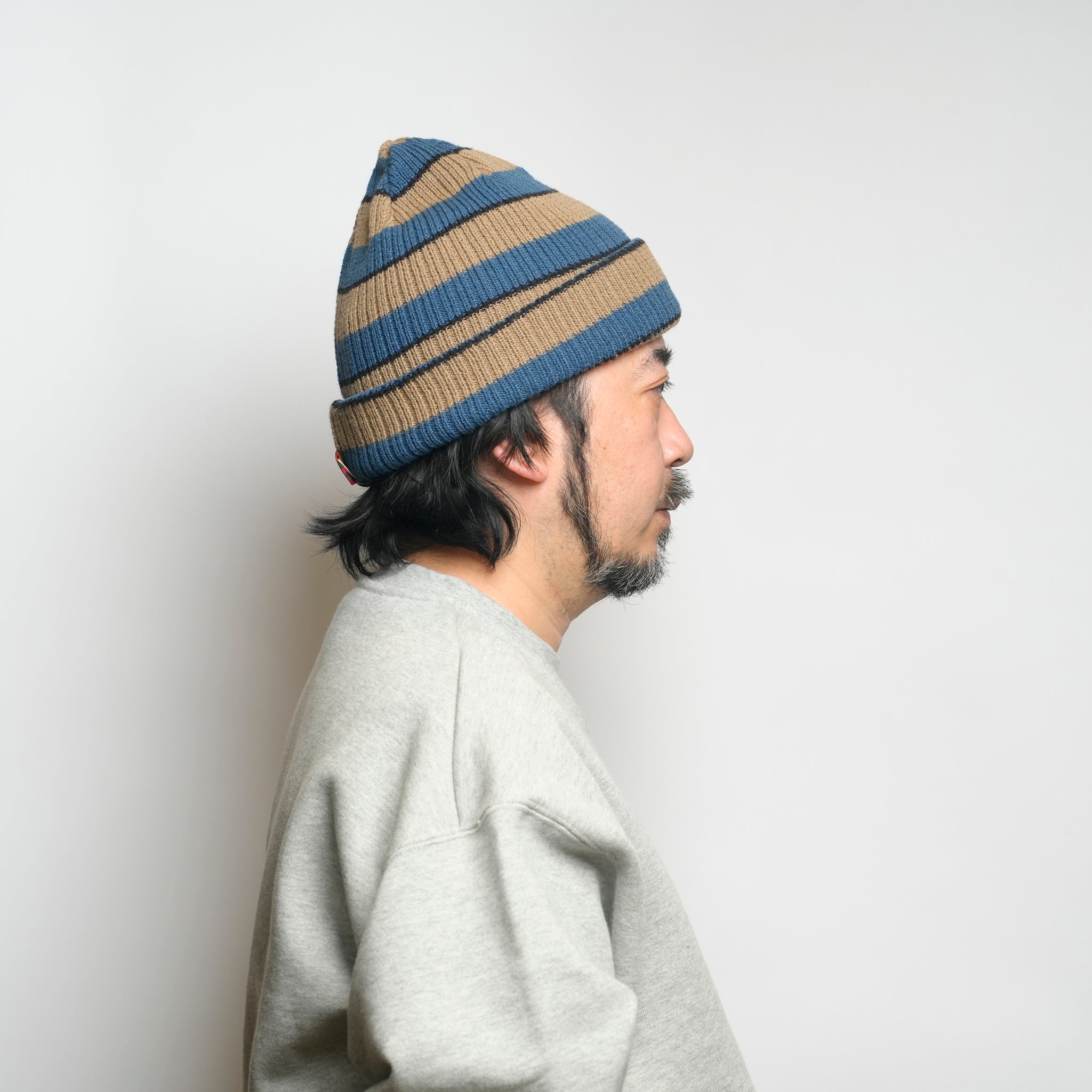 G.COMBO BORDER CAP | Color_Steel Combo | No_voo-1238_steel combo【VOO_ヴォー】【ネコポス選択可能】