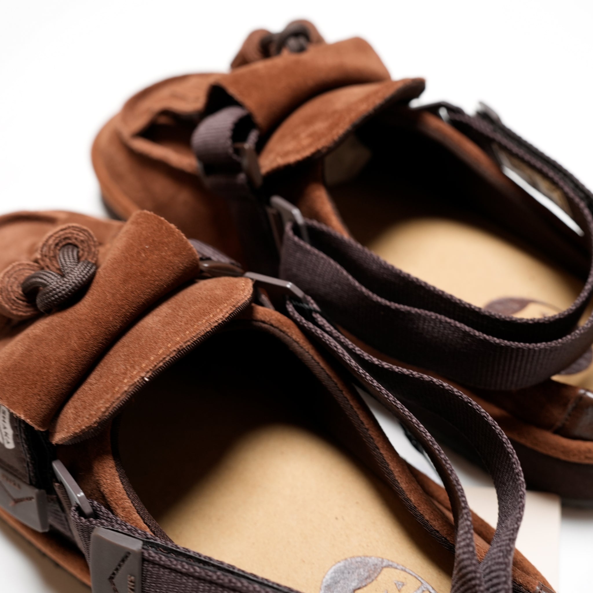 SK-296_Marron 01S | MOC MULE TASSEL SUEDE – Marron 01S | SHAKA