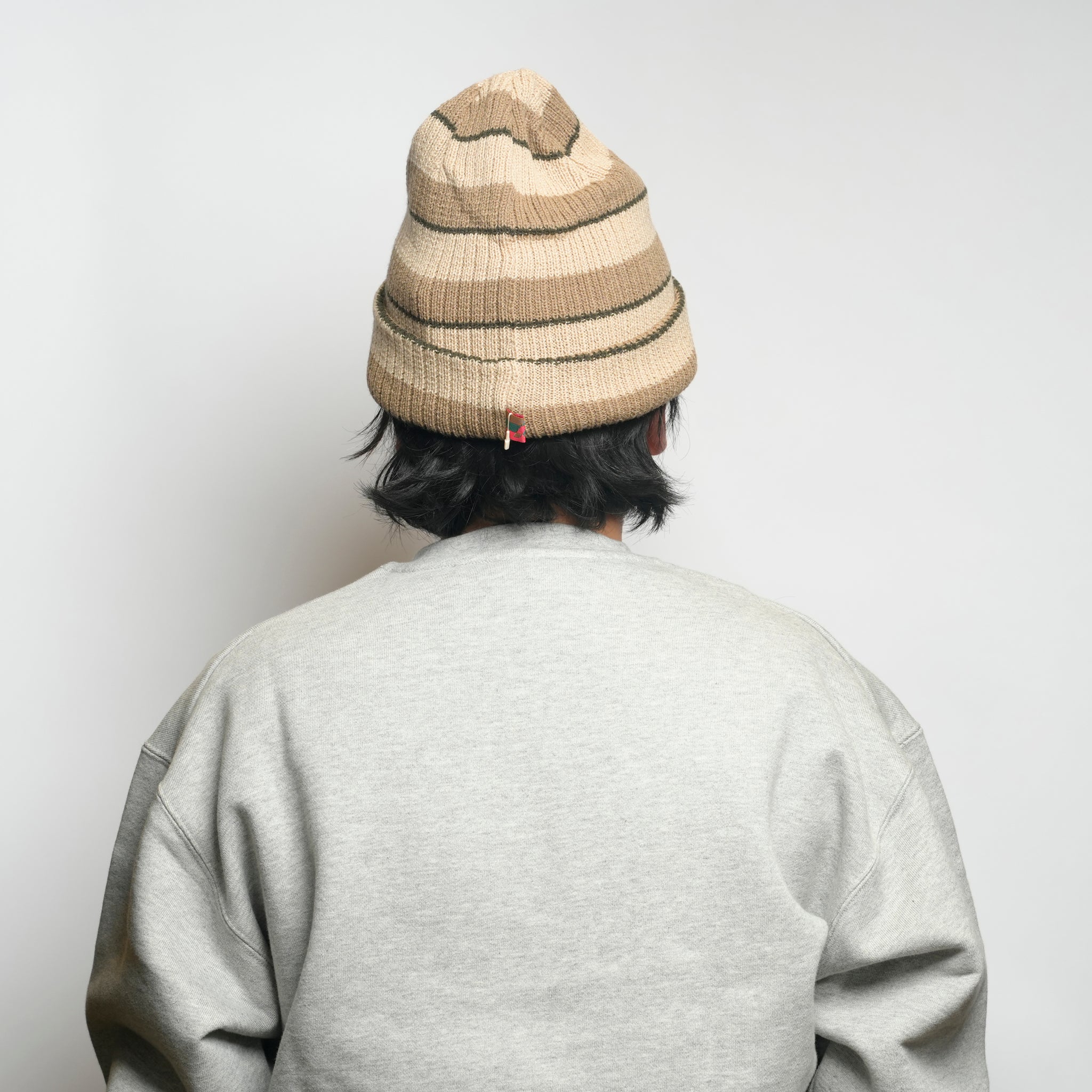 G.COMBO BORDER CAP | Color_Sand Combo | No_voo-1238_sand combo【VOO_ヴォー】【ネコポス選択可能】