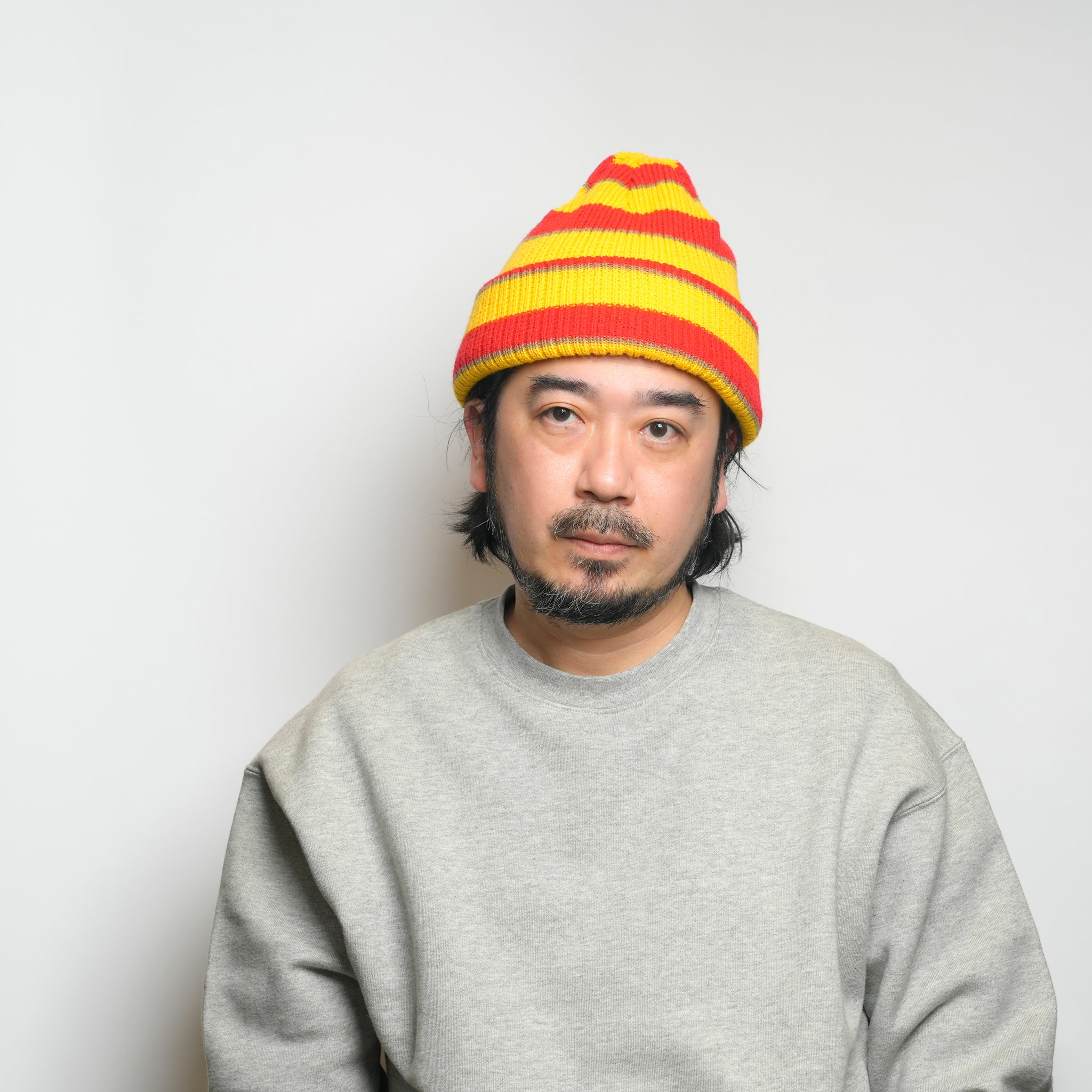 G.COMBO BORDER CAP | Color_Yellow Combo | No_voo-1238_yellow combo【VOO_ヴォー】【ネコポス選択可能】