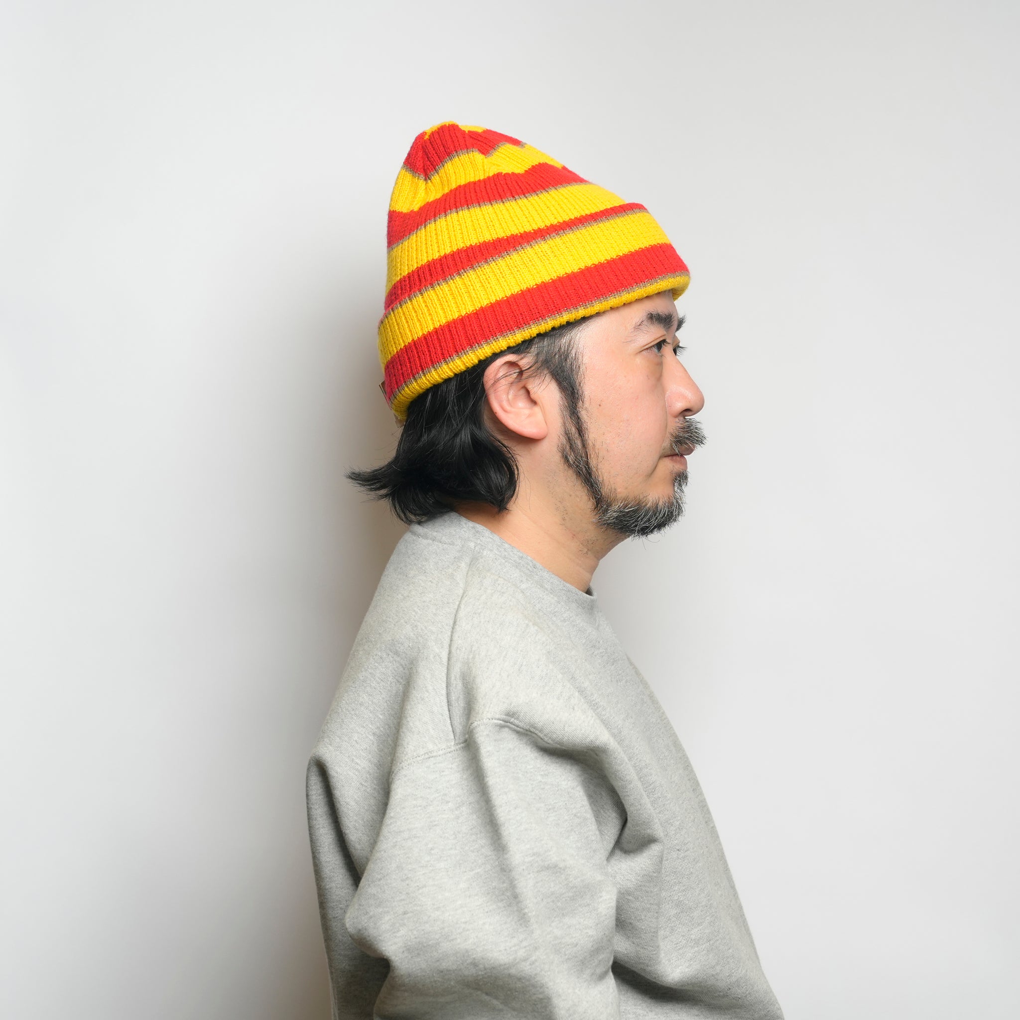 G.COMBO BORDER CAP | Color_Yellow Combo | No_voo-1238_yellow combo【VOO_ヴォー】【ネコポス選択可能】