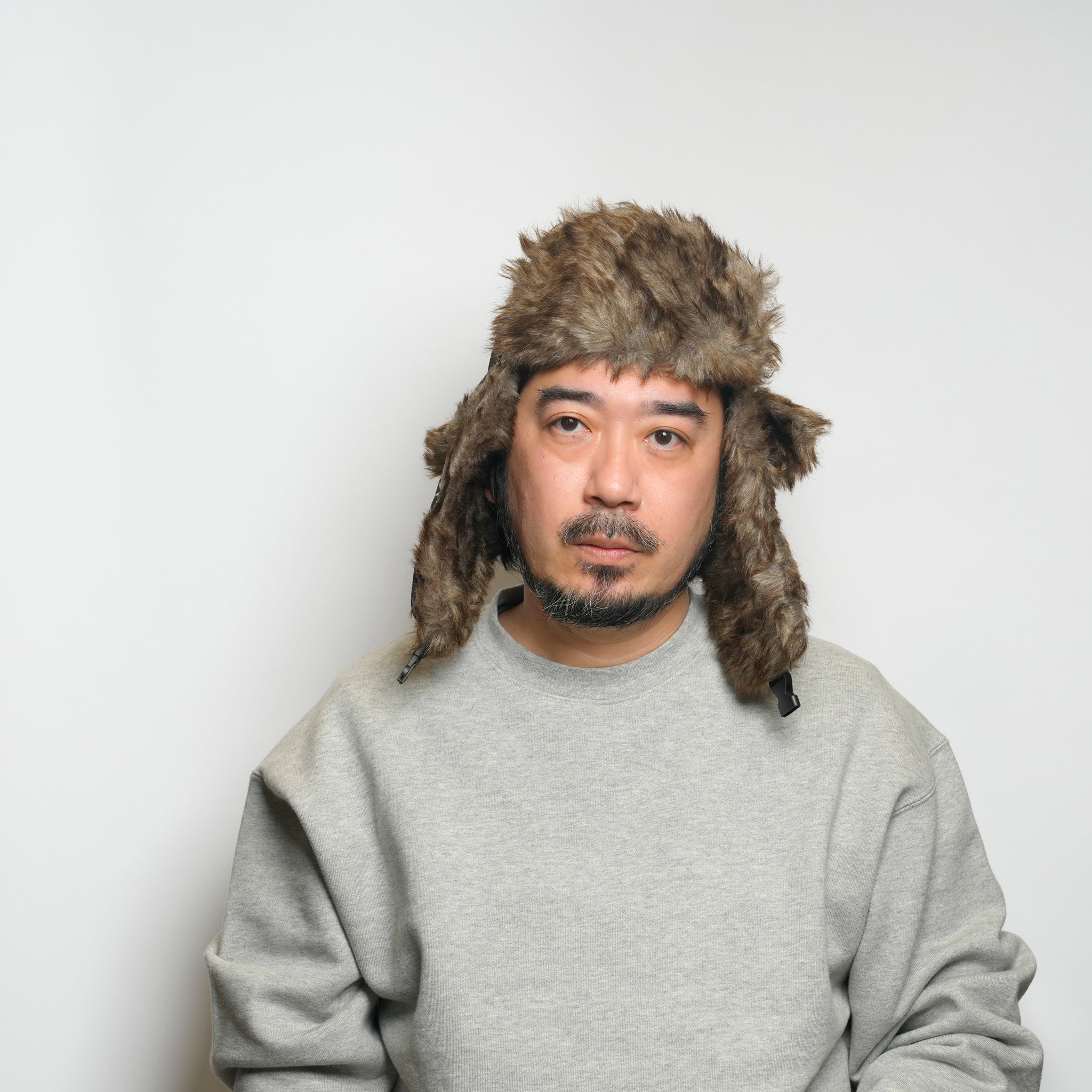 ef404-28 | EFFECTEN / Utility embroidery flight cap | Color:Brown Leaf / Black【EFFECTEN_エフェクテン】