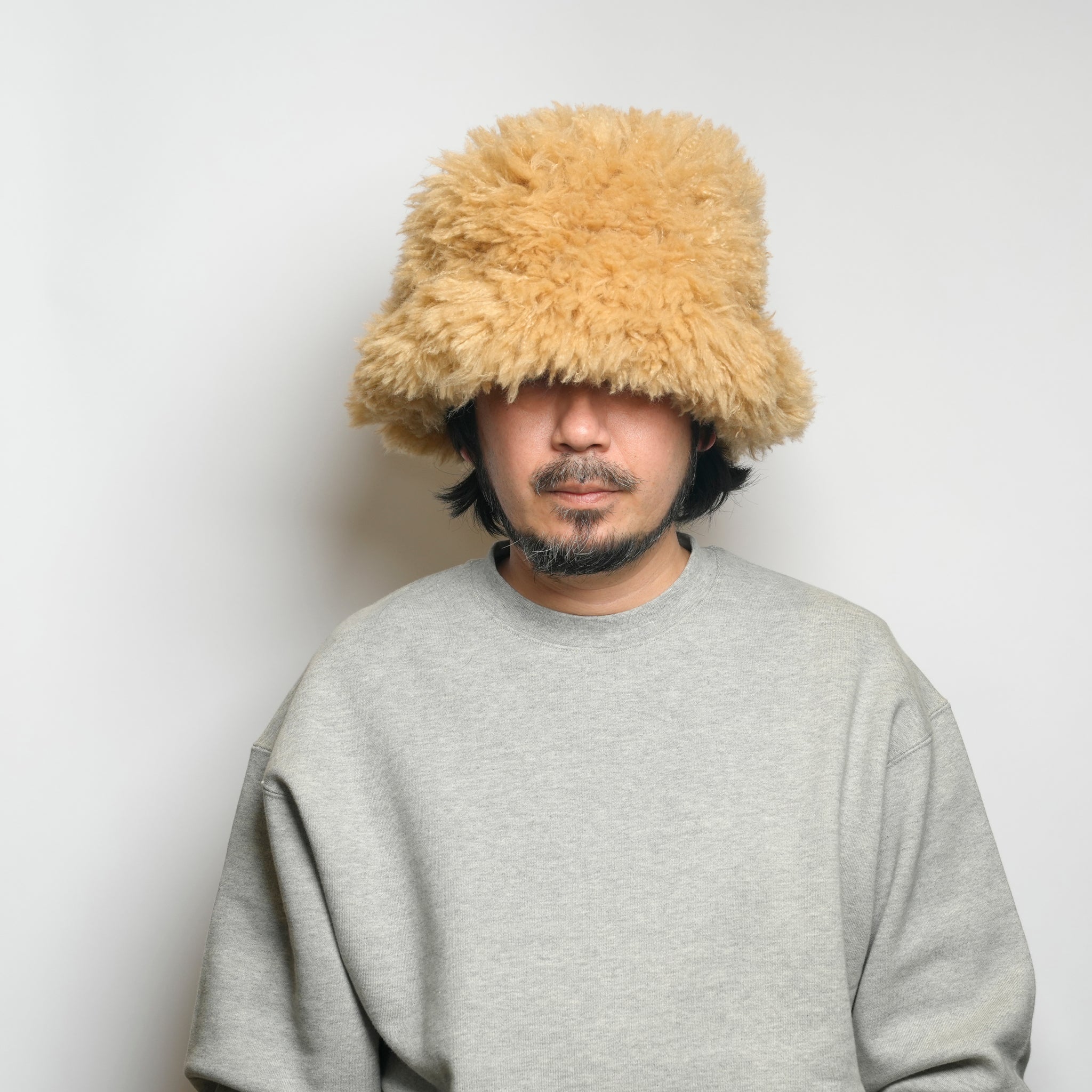 MW5WAC03X_LATTEE | BUCKET CURLY | Color:Lattee【MOLLIOLLI_モリオリ】