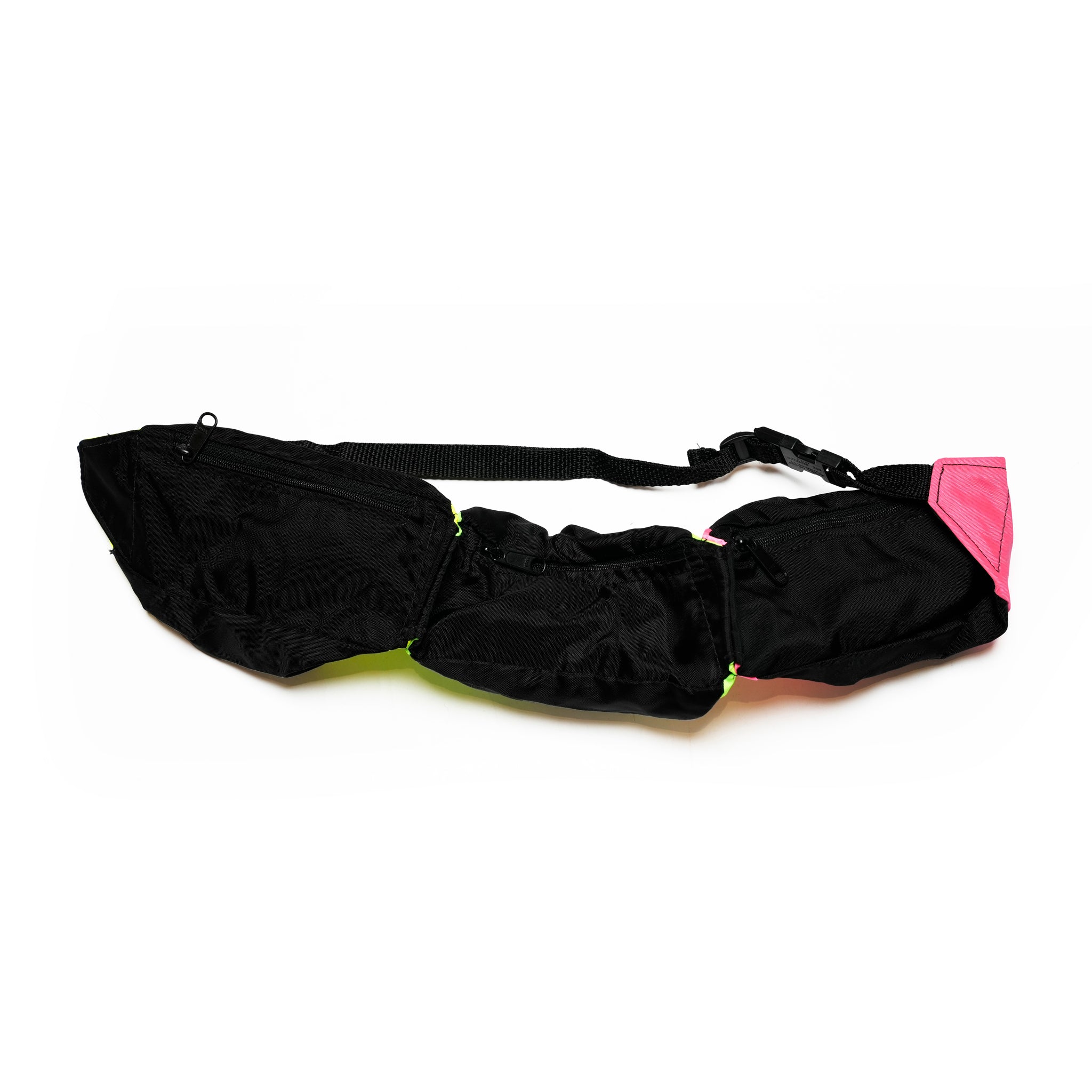 _3 Connection | =RE-MAKE HIP BAG= | Color:3 Connection【DEAD STOCK BAG】