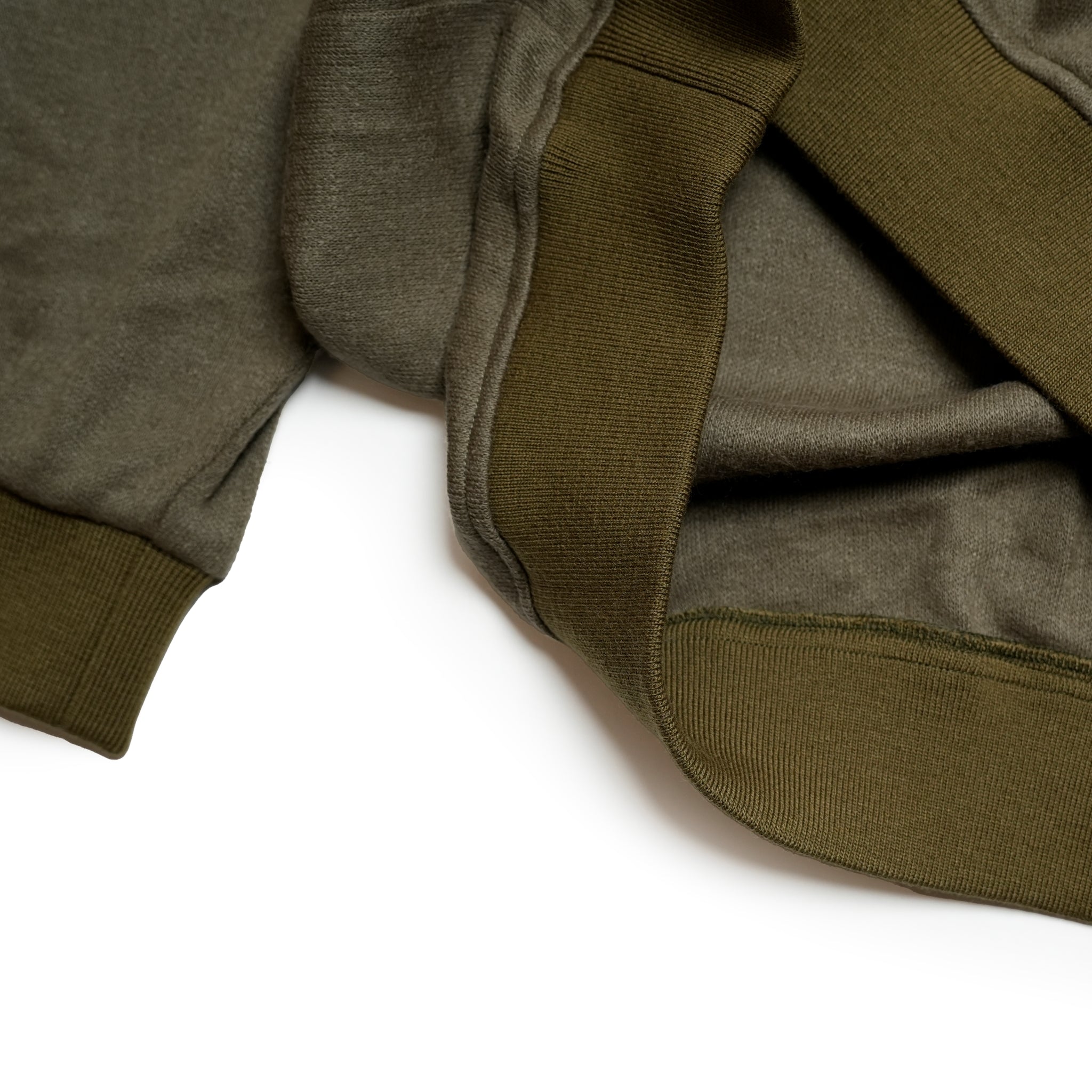 SF24AW-04_KHAKI | Trompe l’oeil Pulover | Color:Khaki【STOF_ストフ】【archive】