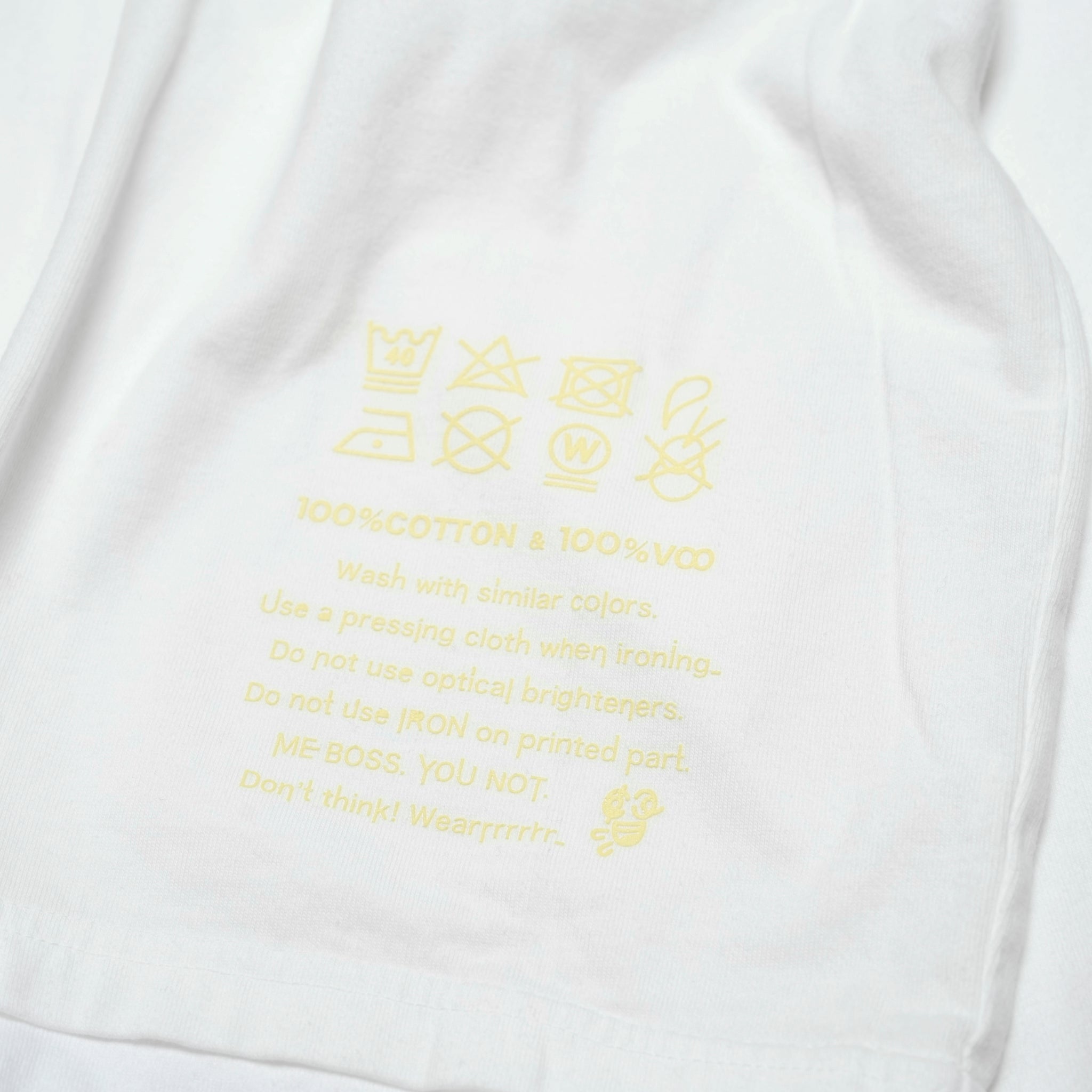 VOO-1213_White | D.I.Y LONG LONG TEE | Color:White【VOO_ヴォー】【archive】