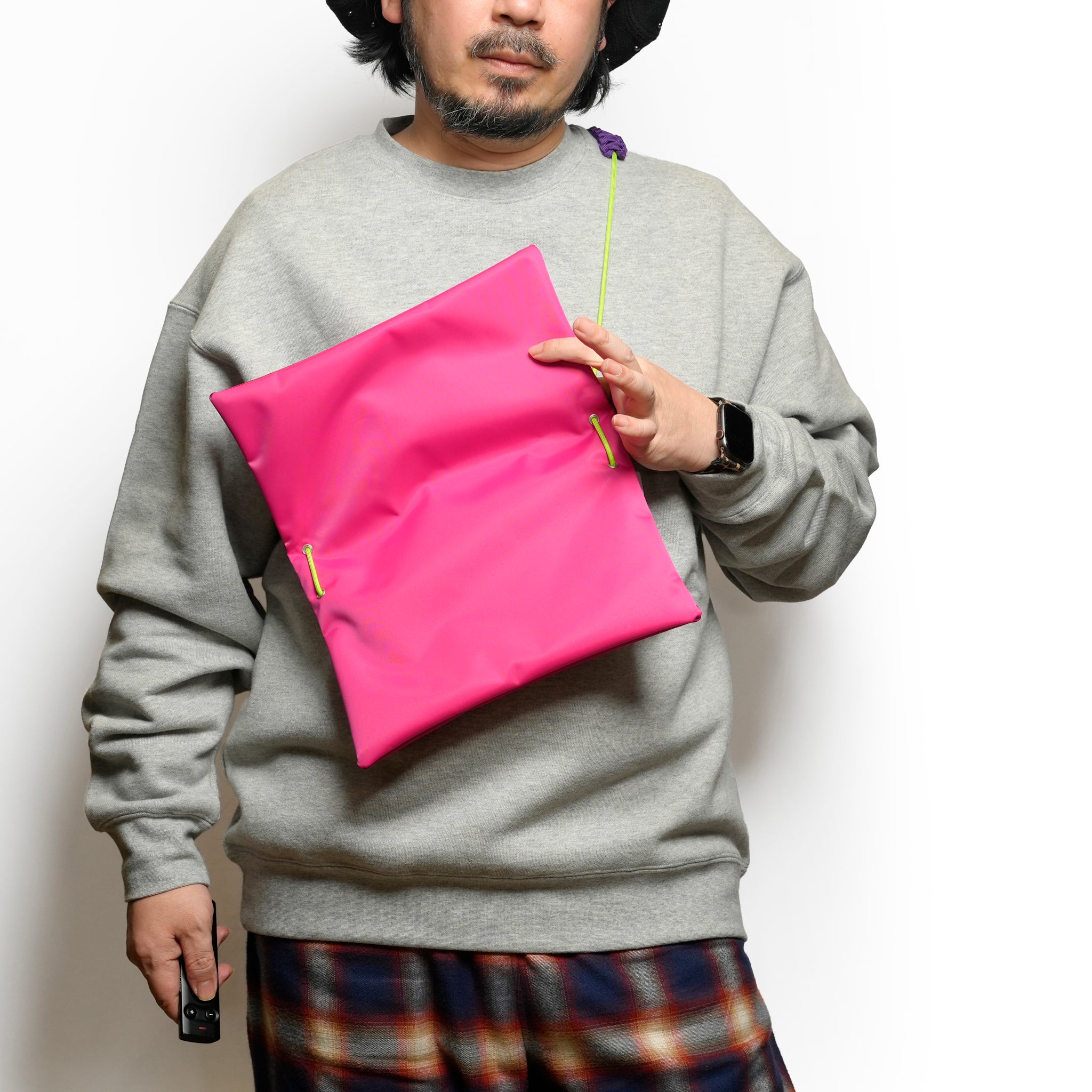 No_F-B-019 | Color_Black/Camel/Pink【FULAT_フラット】