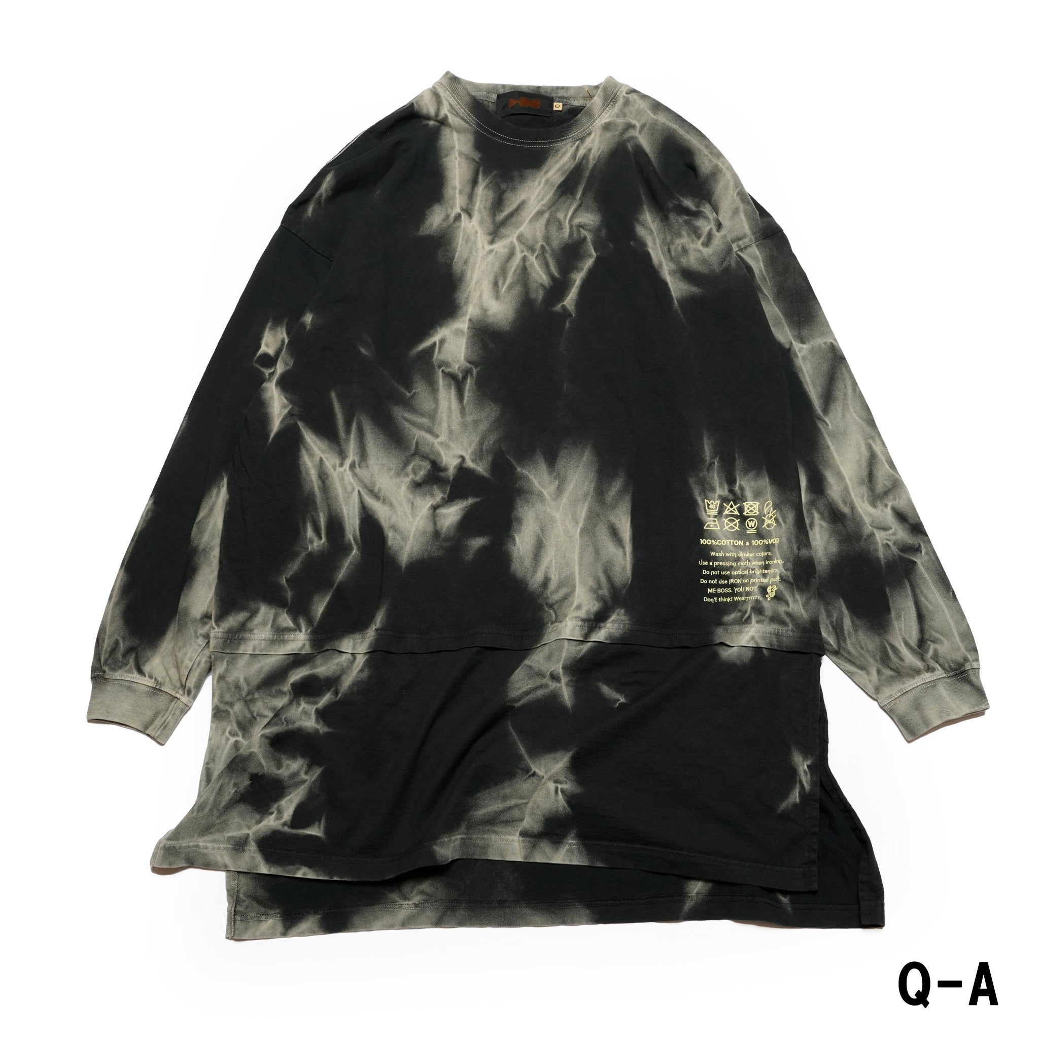 VOO-1214_Aurora Black | D.I.Y LL TEE AURORA | Color:Aurora Black【VOO_ヴォー】