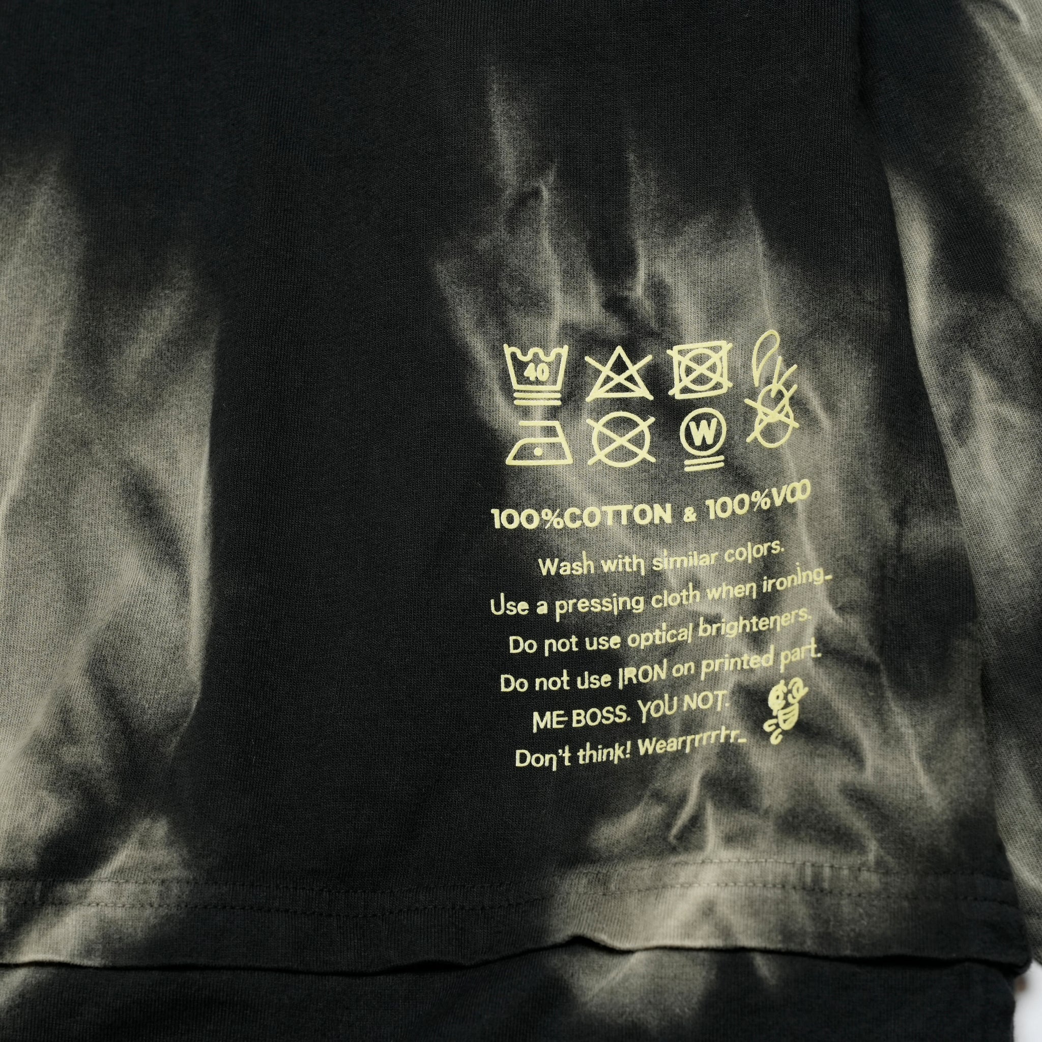 VOO-1214_Aurora Black | D.I.Y LL TEE AURORA | Color:Aurora Black【VOO_ヴォー】