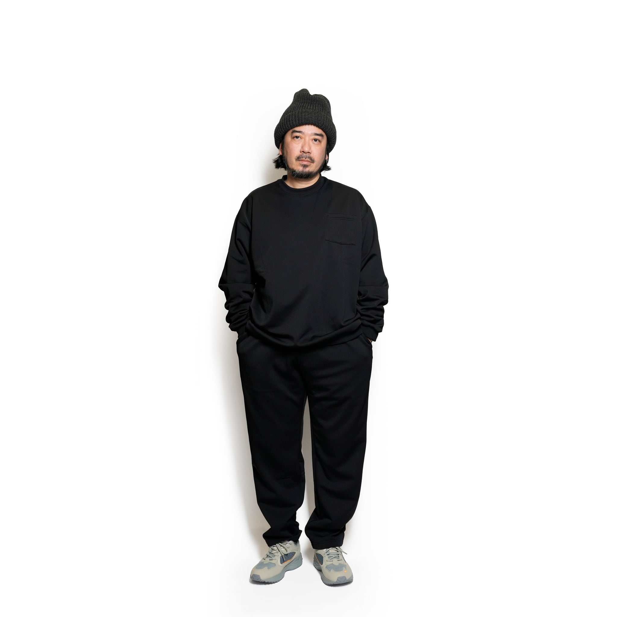 №145 Camber corduranylon sw pants – Black | RELAX FIT SPORTS