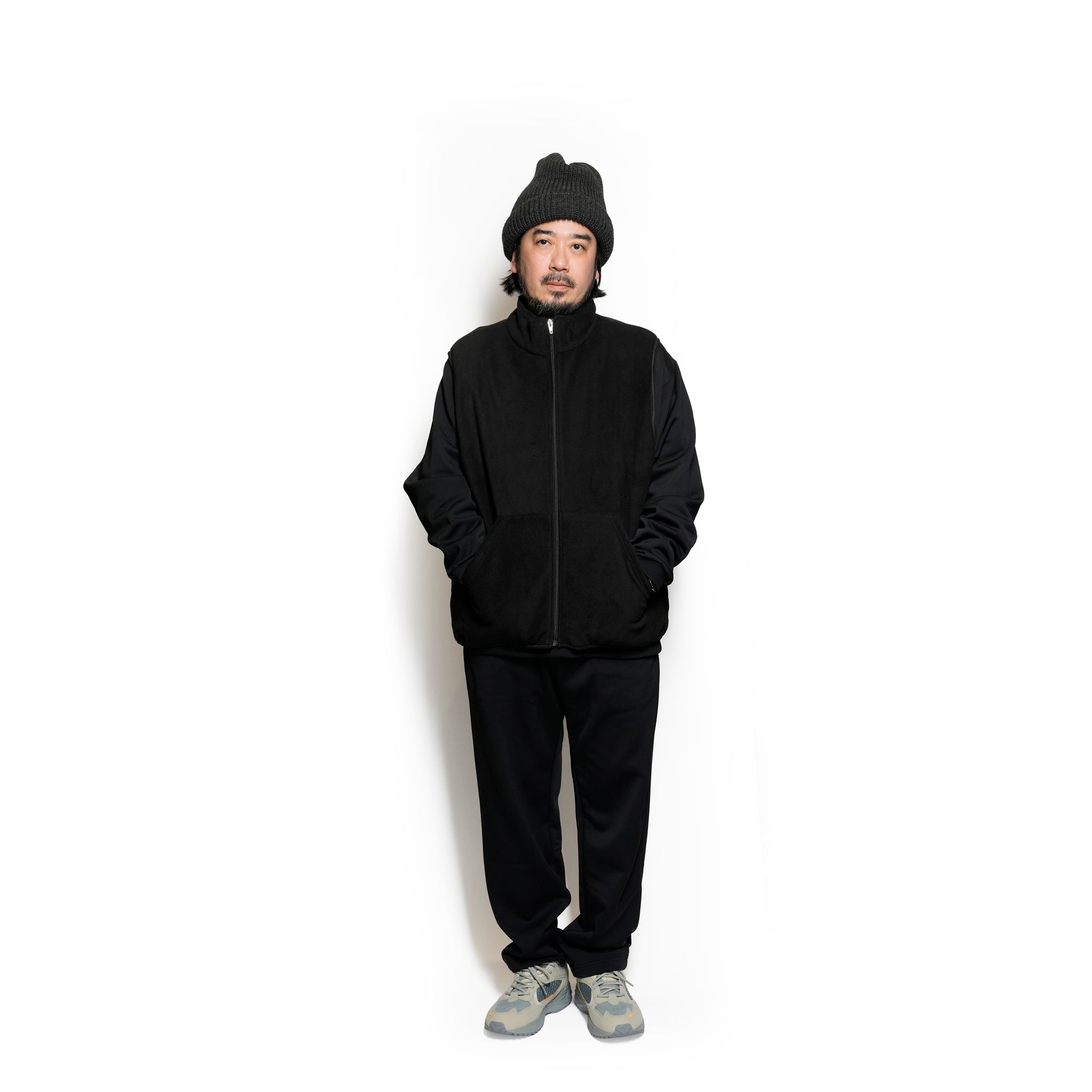№146 L.L.Bean POLARTEC Fleece vest – Black | RELAX FIT SPORTS