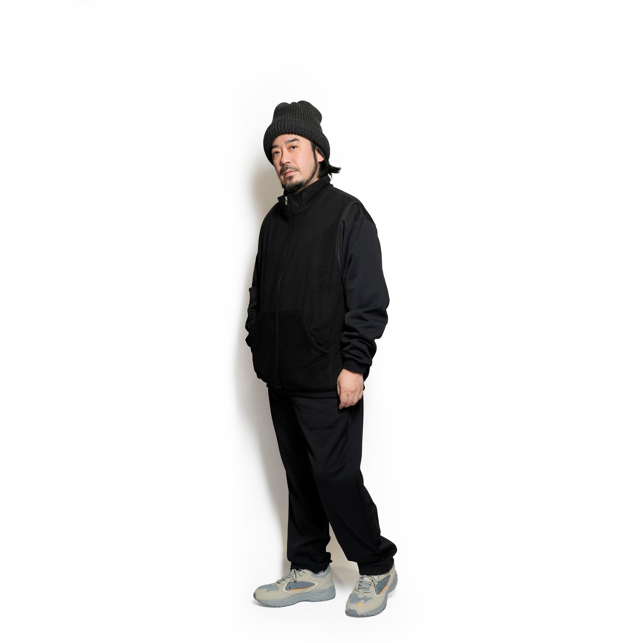 №146 L.L.Bean POLARTEC Fleece vest – Black | RELAX FIT SPORTS