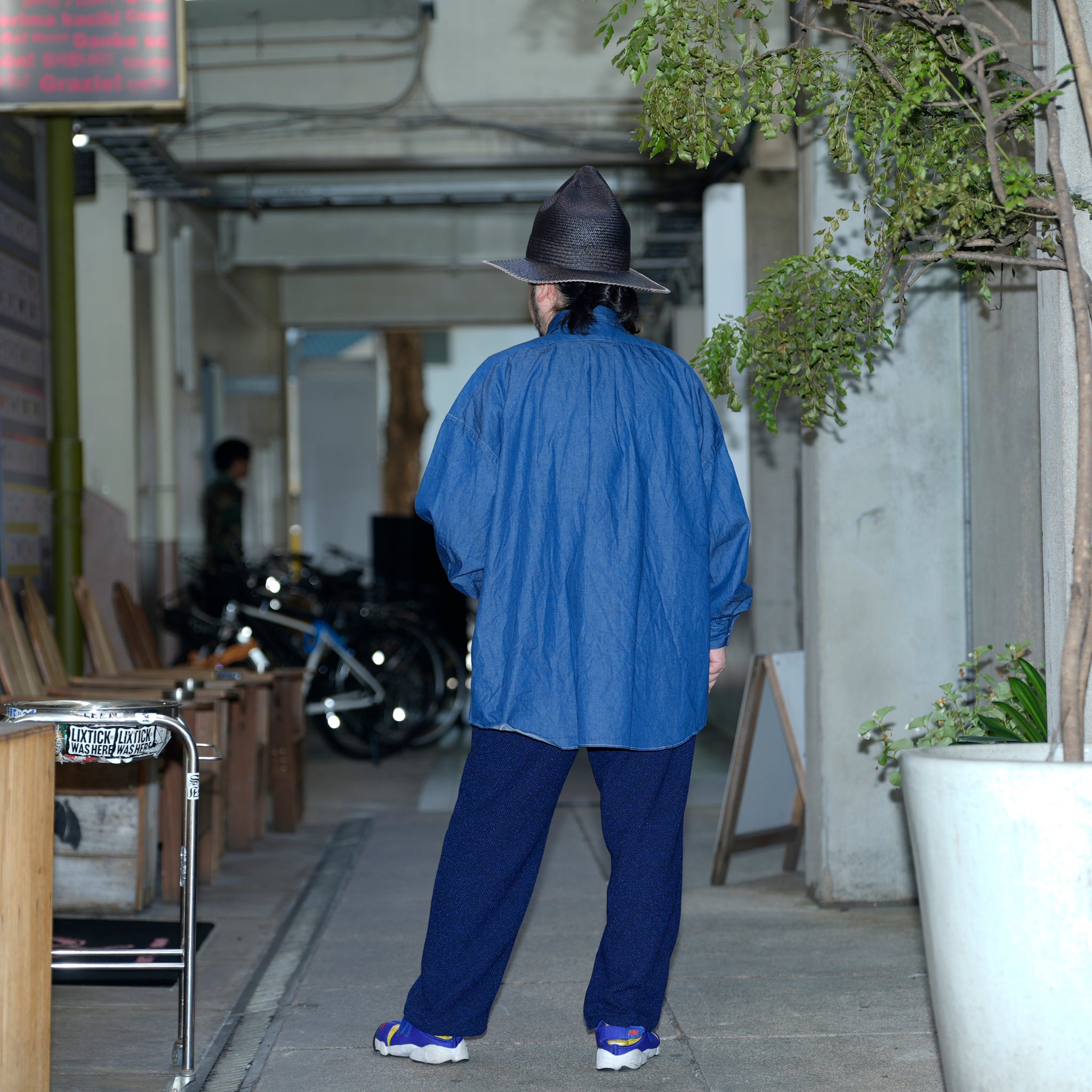 NEP EZ SLACKS | Color_Navy | No_voo-1234_navy【VOO_ヴォー】