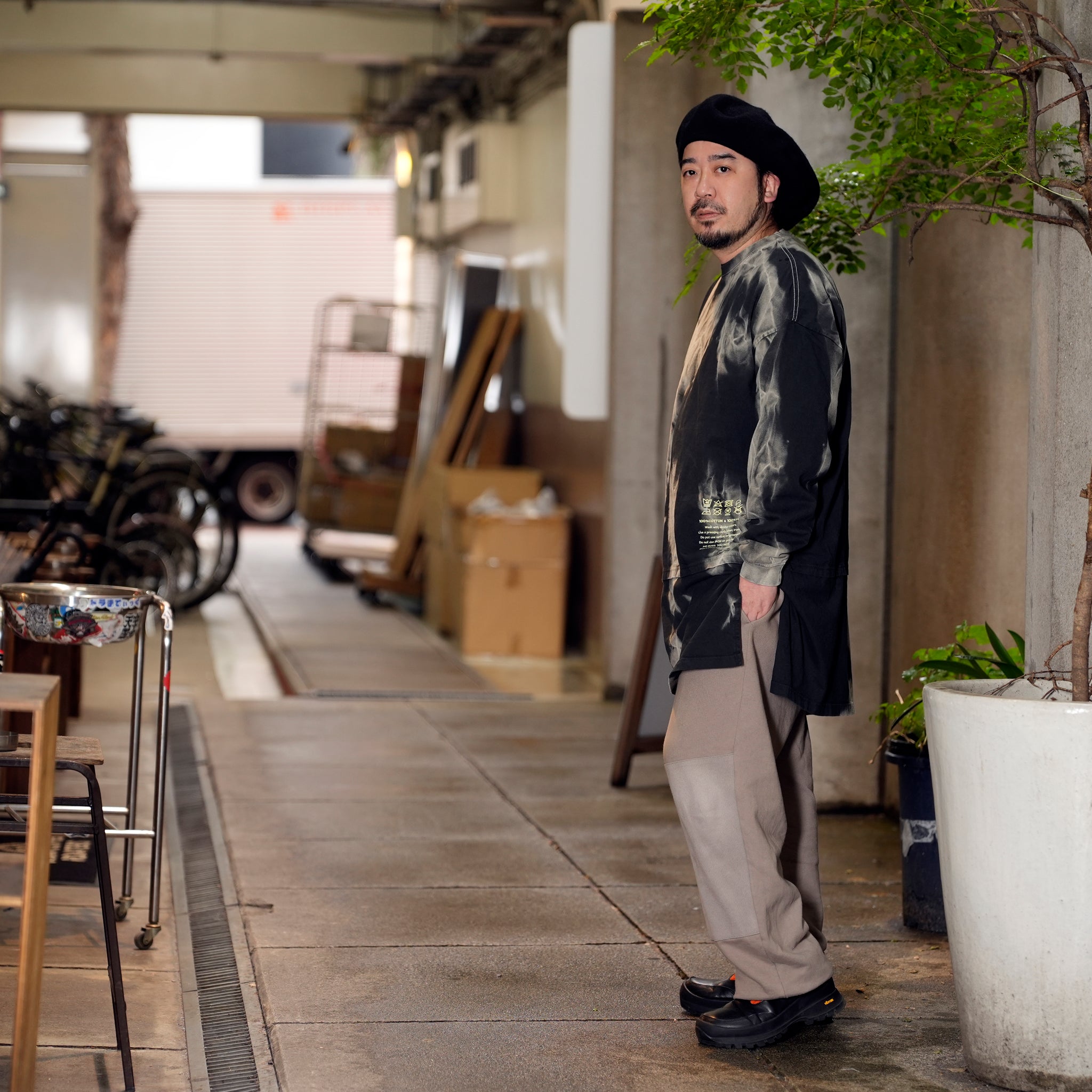 VOO-1214_Aurora Black | D.I.Y LL TEE AURORA | Color:Aurora Black【VOO_ヴォー】
