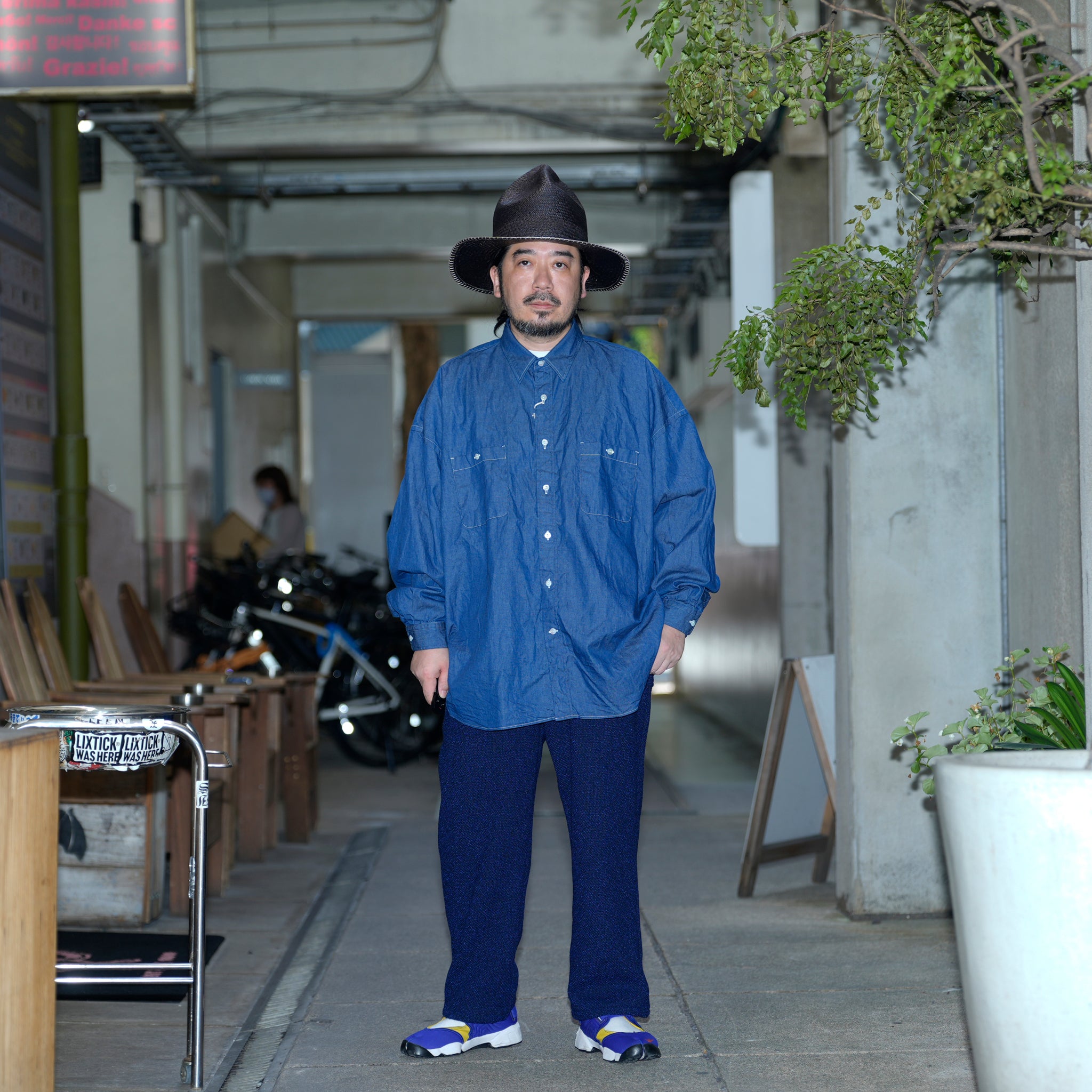NEP EZ SLACKS | Color_Navy | No_voo-1234_navy【VOO_ヴォー】