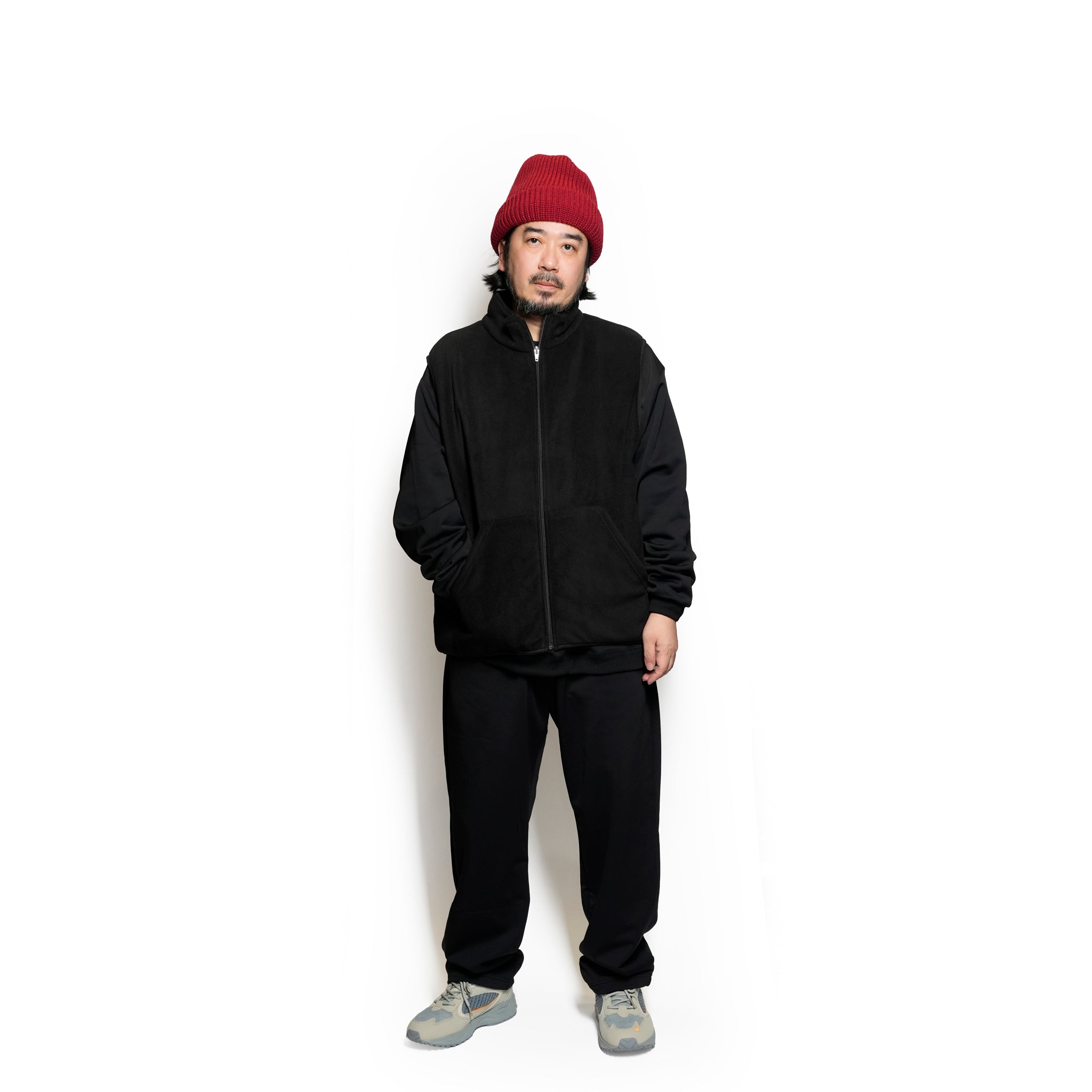 №146 L.L.Bean POLARTEC Fleece vest – Black | RELAX FIT SPORTS