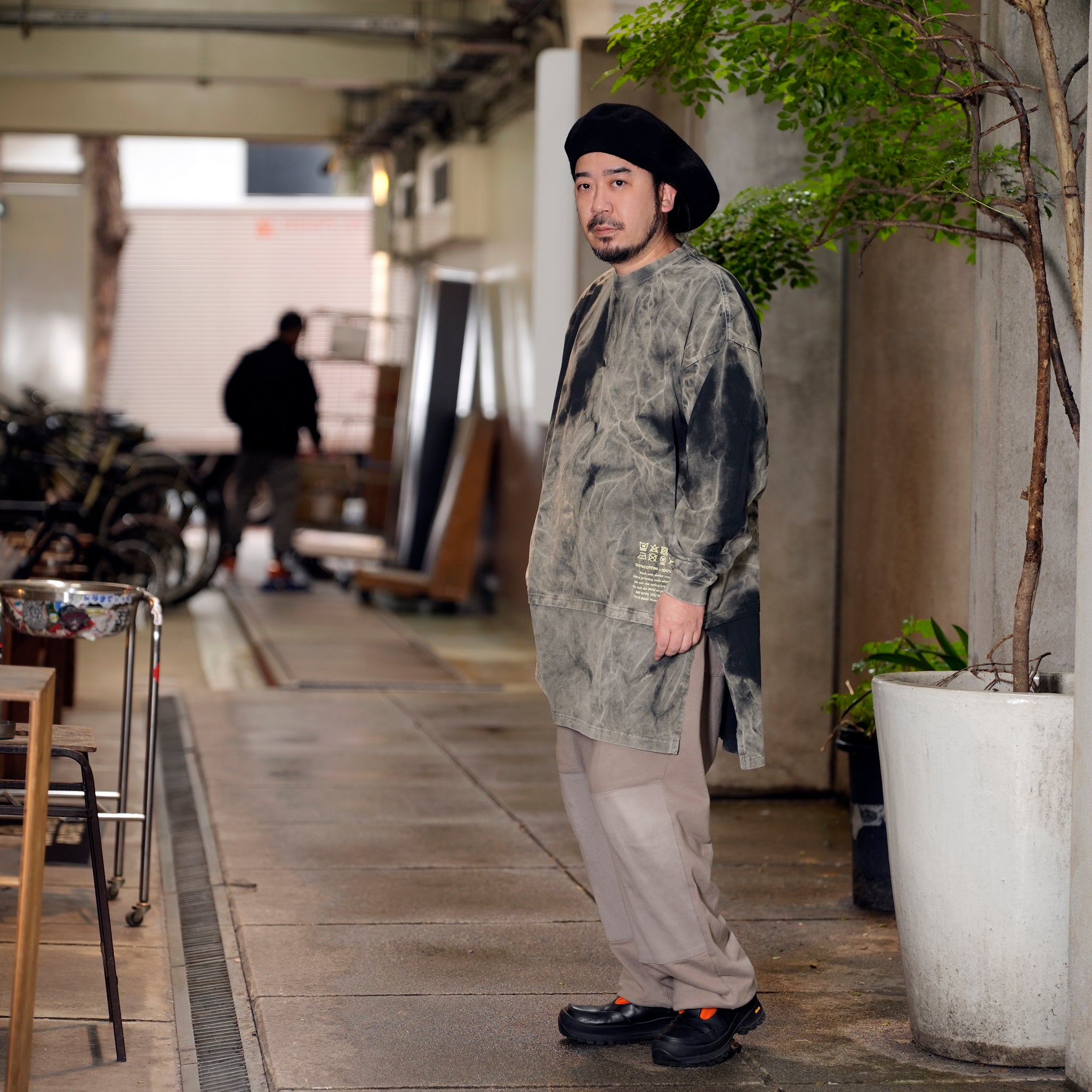 VOO-1214_Aurora Black | D.I.Y LL TEE AURORA | Color:Aurora Black【VOO_ヴォー】