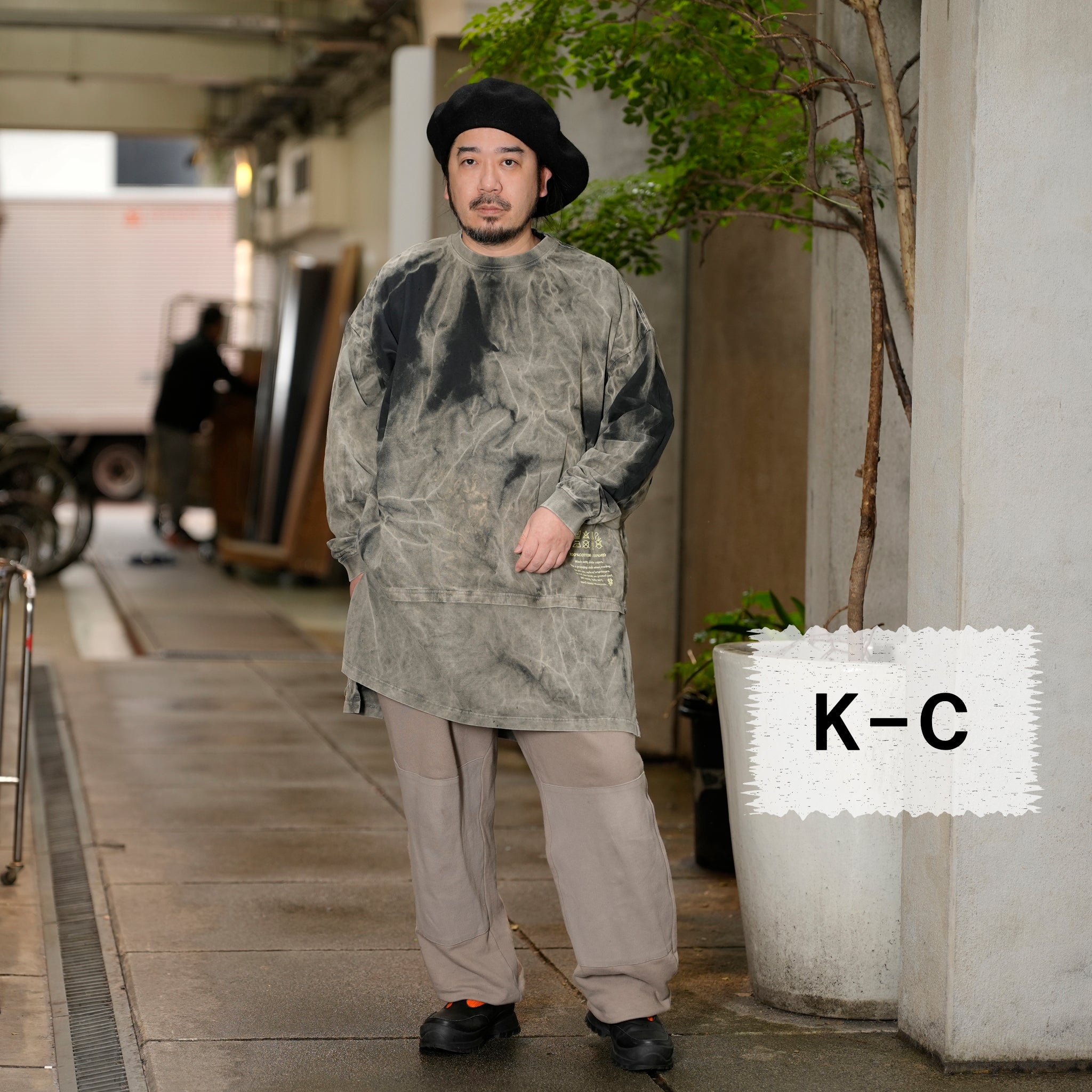 VOO-1214_Aurora Black | D.I.Y LL TEE AURORA | Color:Aurora Black【VOO_ヴォー】