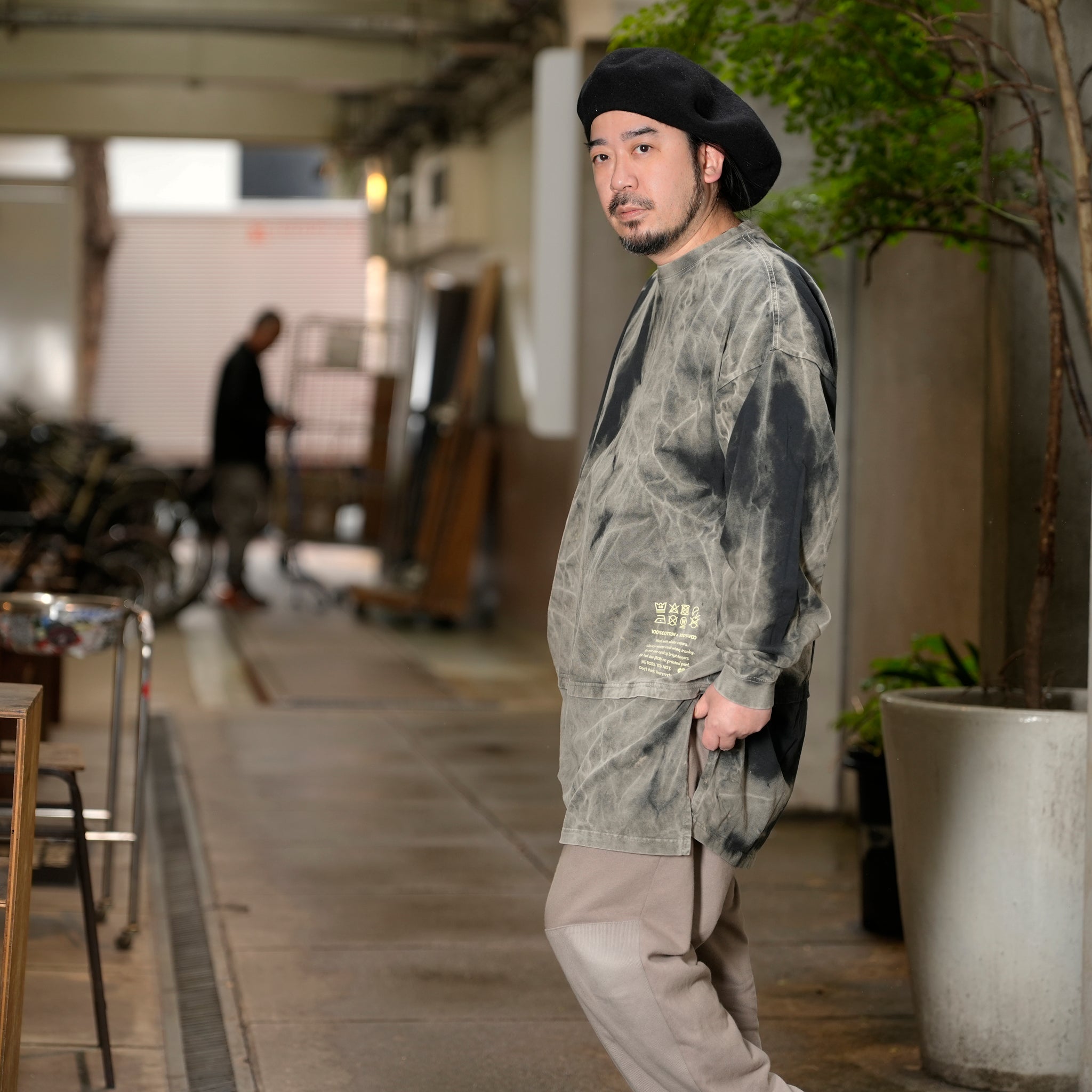 VOO-1214_Aurora Black | D.I.Y LL TEE AURORA | Color:Aurora Black【VOO_ヴォー】