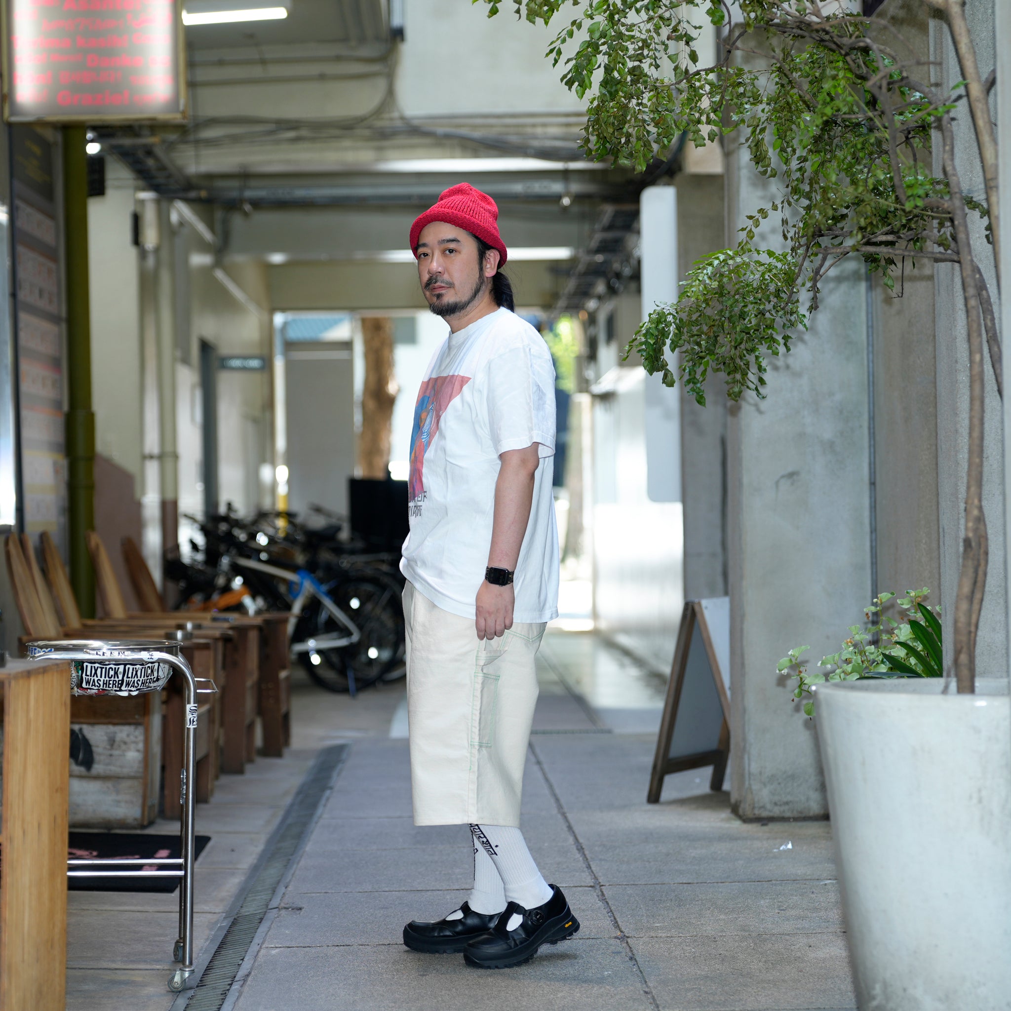 C0780903S | FREEDOM OF THE SPIRIT | Color:White【NASNGWAM_ナスングワム】 【SAVE THE GOODMAN】【ネコポス選択可能】