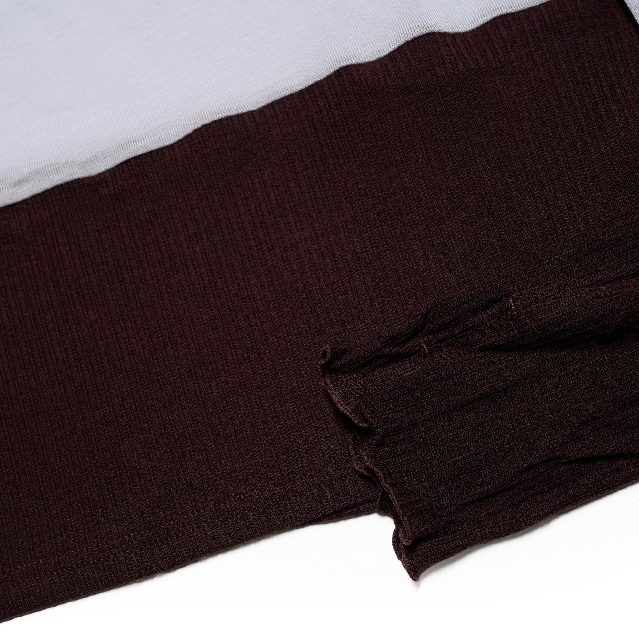 cashmere silk color block turtle | Color_Light Blue / Red | No_WHT25FCS4007【WHYTO_ホワイト】