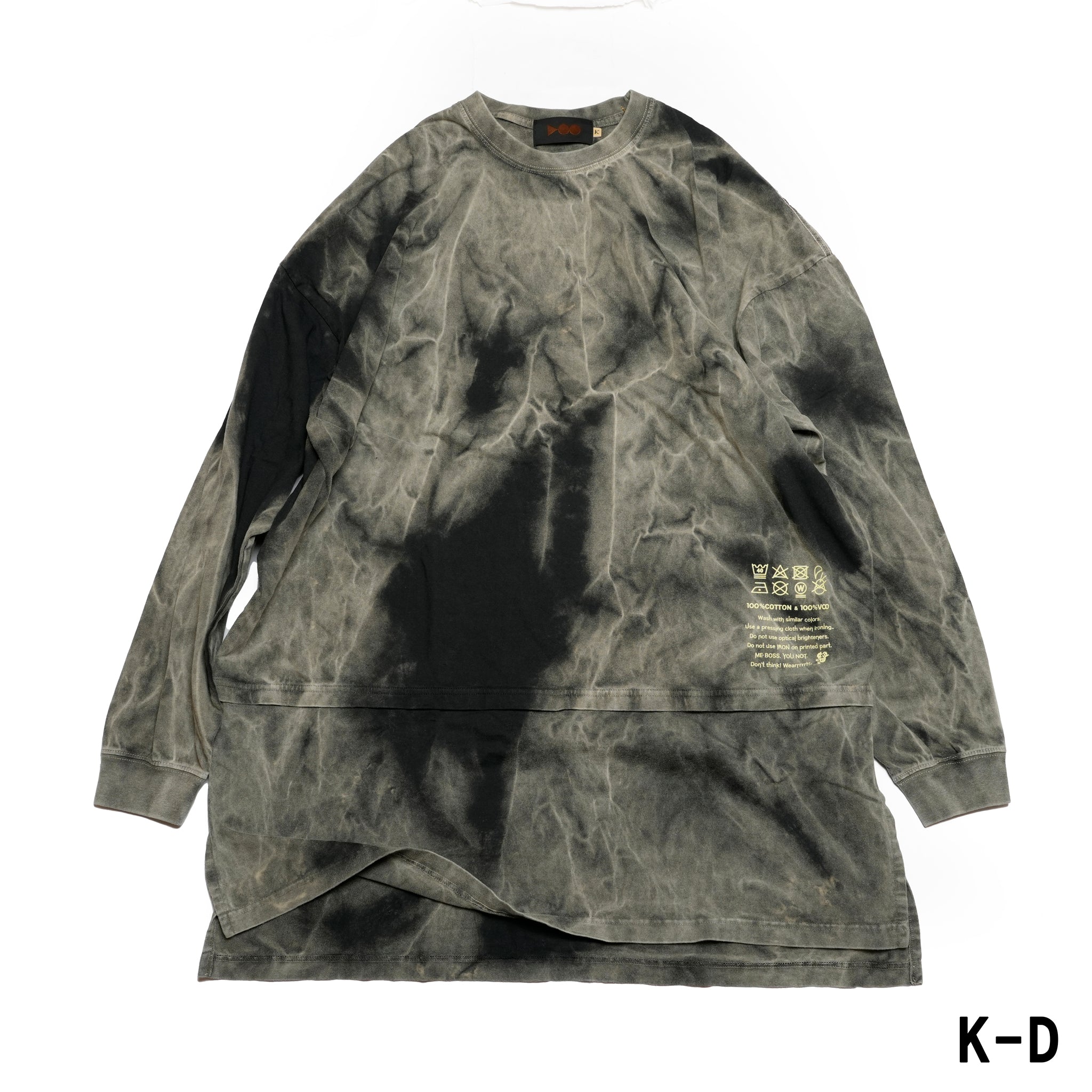 VOO-1214_Aurora Black | D.I.Y LL TEE AURORA | Color:Aurora Black【VOO_ヴォー】