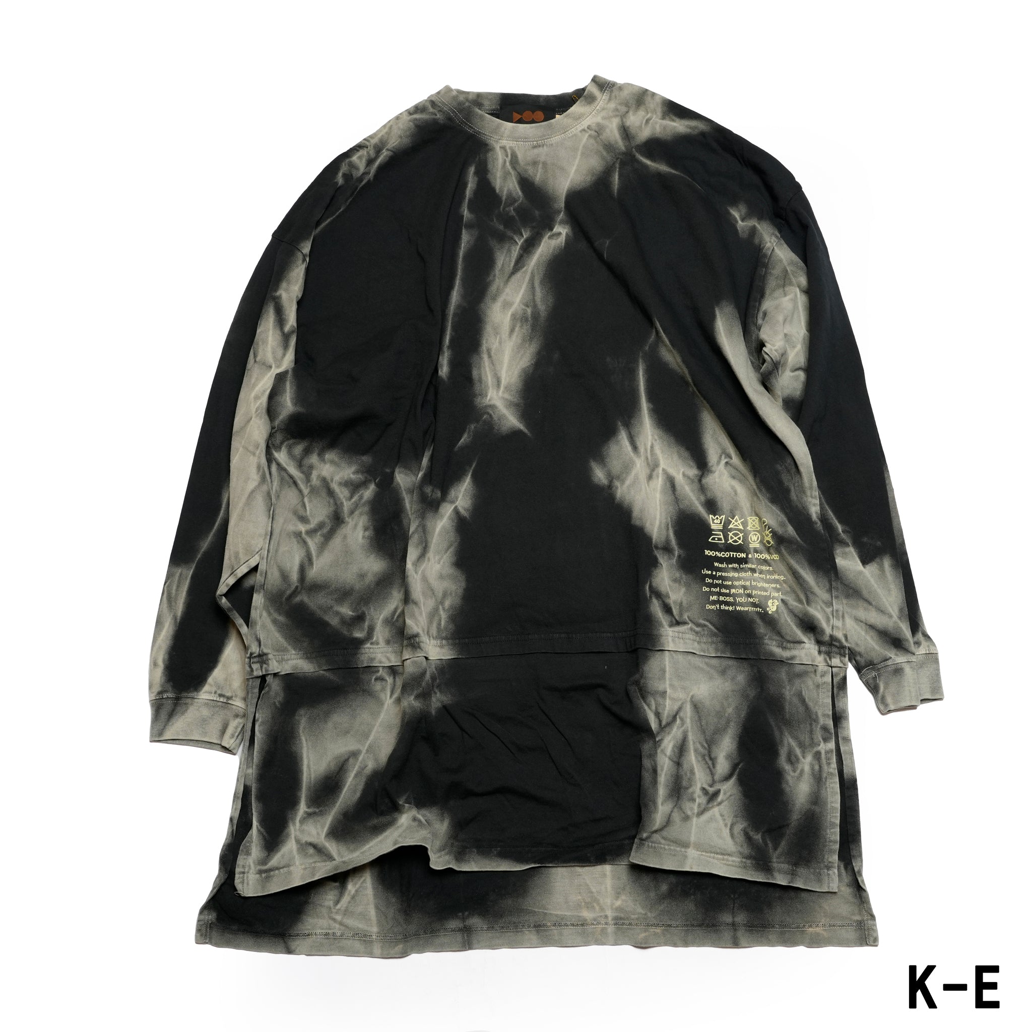 VOO-1214_Aurora Black | D.I.Y LL TEE AURORA | Color:Aurora Black【VOO_ヴォー】