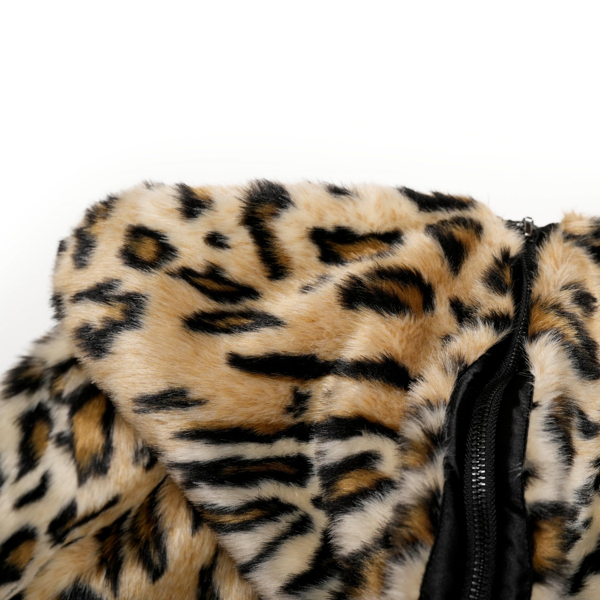 FAUX LEOPARD SPLIT HOOD JACKET – ANIMAL | ONE TEASPOON
