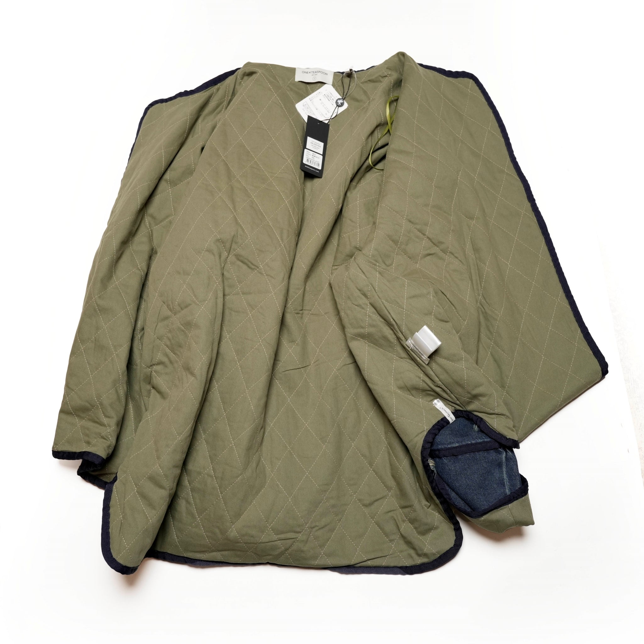 26513_MEMPHIS STAR | MEMPHIS LIGHT STAR DENIM WADDED JACKET | Color:MEMPHIS STAR【ONE TEASPOON_ワンティースプーン】【archive】