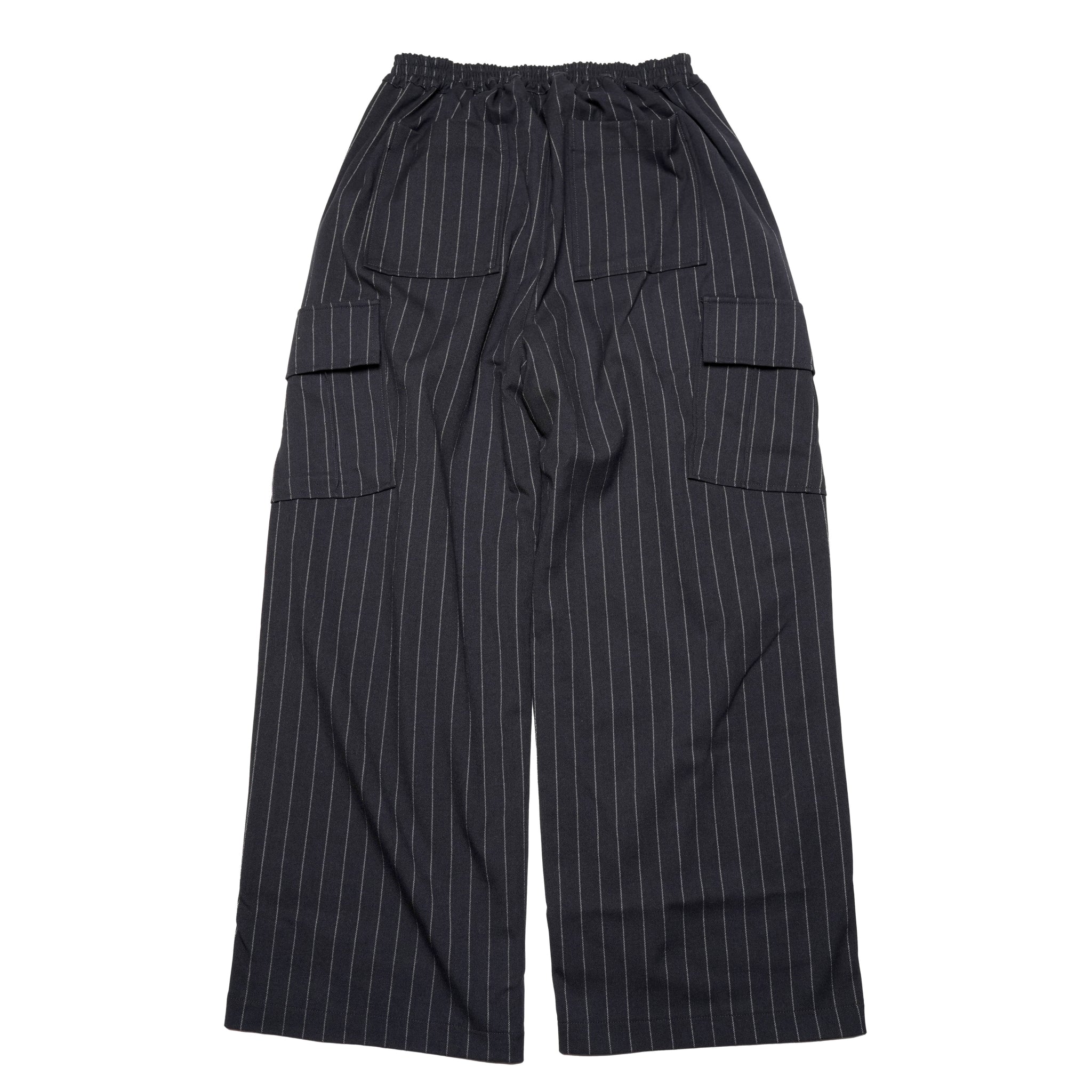 MIL24FPT3220_navy st | STRIPE CARGO PANTS | Color:Navy St【KHA:KI_カーキ】