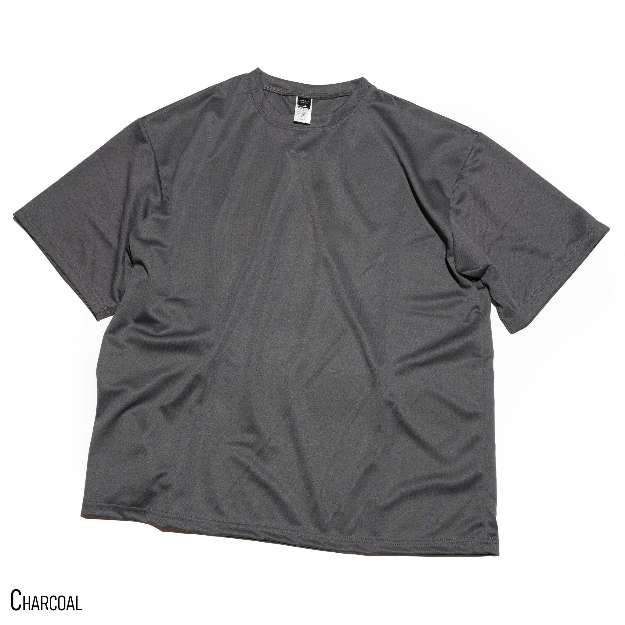 HIGH MOCK DRY TEE | D-SPORT WEAR / HIGH-MOCK DRY | Color:7 Colors | Size:M/L/XL | 【SMOKE T ONE_スモークトーン】【D-SPORT WEAR】【ネコポス選択可能】