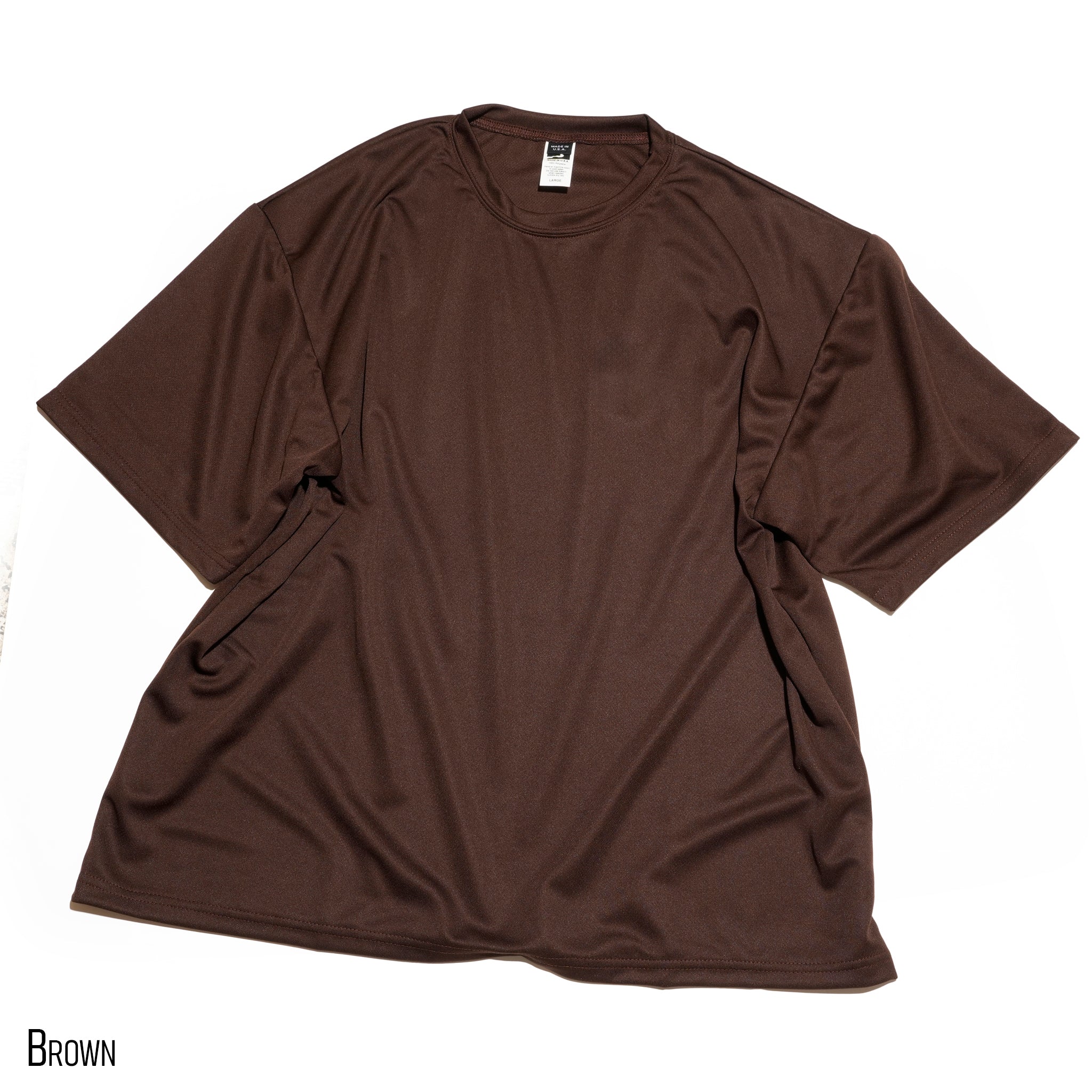 HIGH MOCK DRY TEE | D-SPORT WEAR / HIGH-MOCK DRY | Color:7 Colors | Size:M/L/XL | 【SMOKE T ONE_スモークトーン】【D-SPORT WEAR】【ネコポス選択可能】