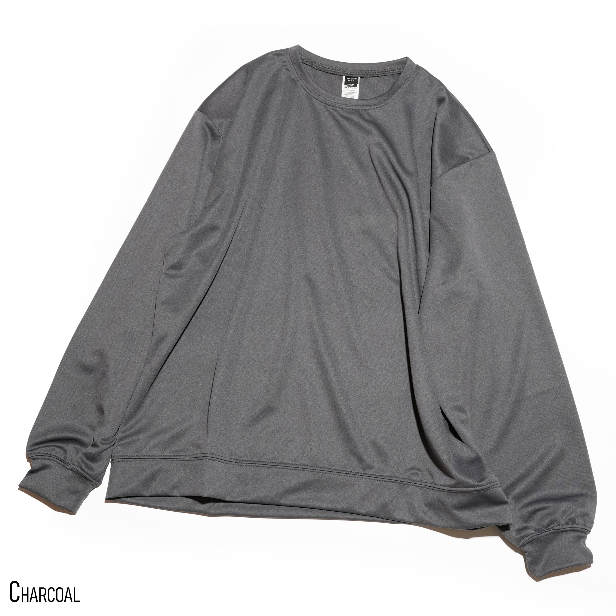 HIGH MOCK DRY SWEATSHIRT | D-SPORT WEAR / HIGH-MOCK DRY | Color:7 Colors | Size:M/L/XL | 【SMOKE T ONE_スモークトーン】【D-SPORT WEAR】【ネコポス選択可能】