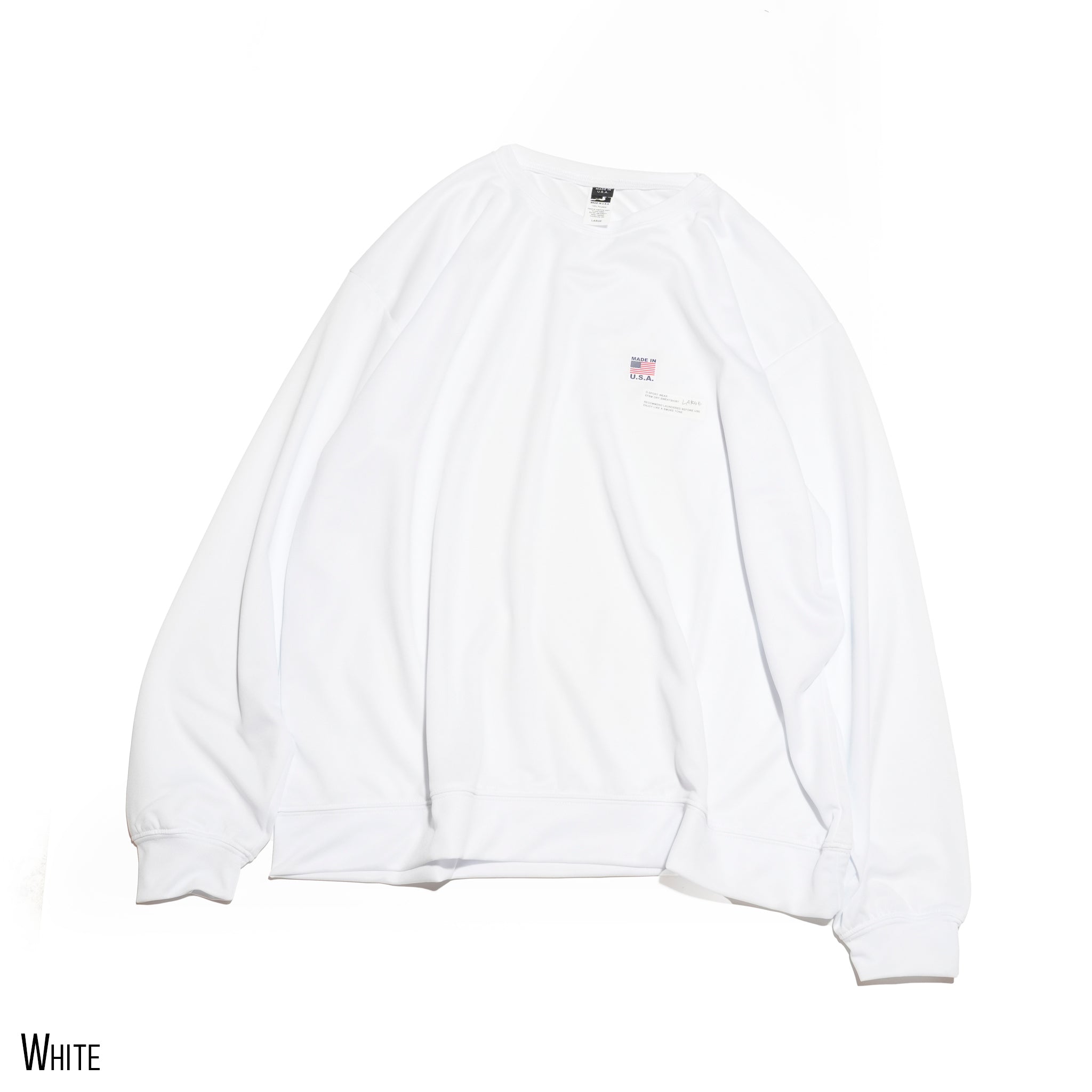 HIGH MOCK DRY SWEATSHIRT | D-SPORT WEAR / HIGH-MOCK DRY | Color:7 Colors | Size:M/L/XL | 【SMOKE T ONE_スモークトーン】【D-SPORT WEAR】【ネコポス選択可能】