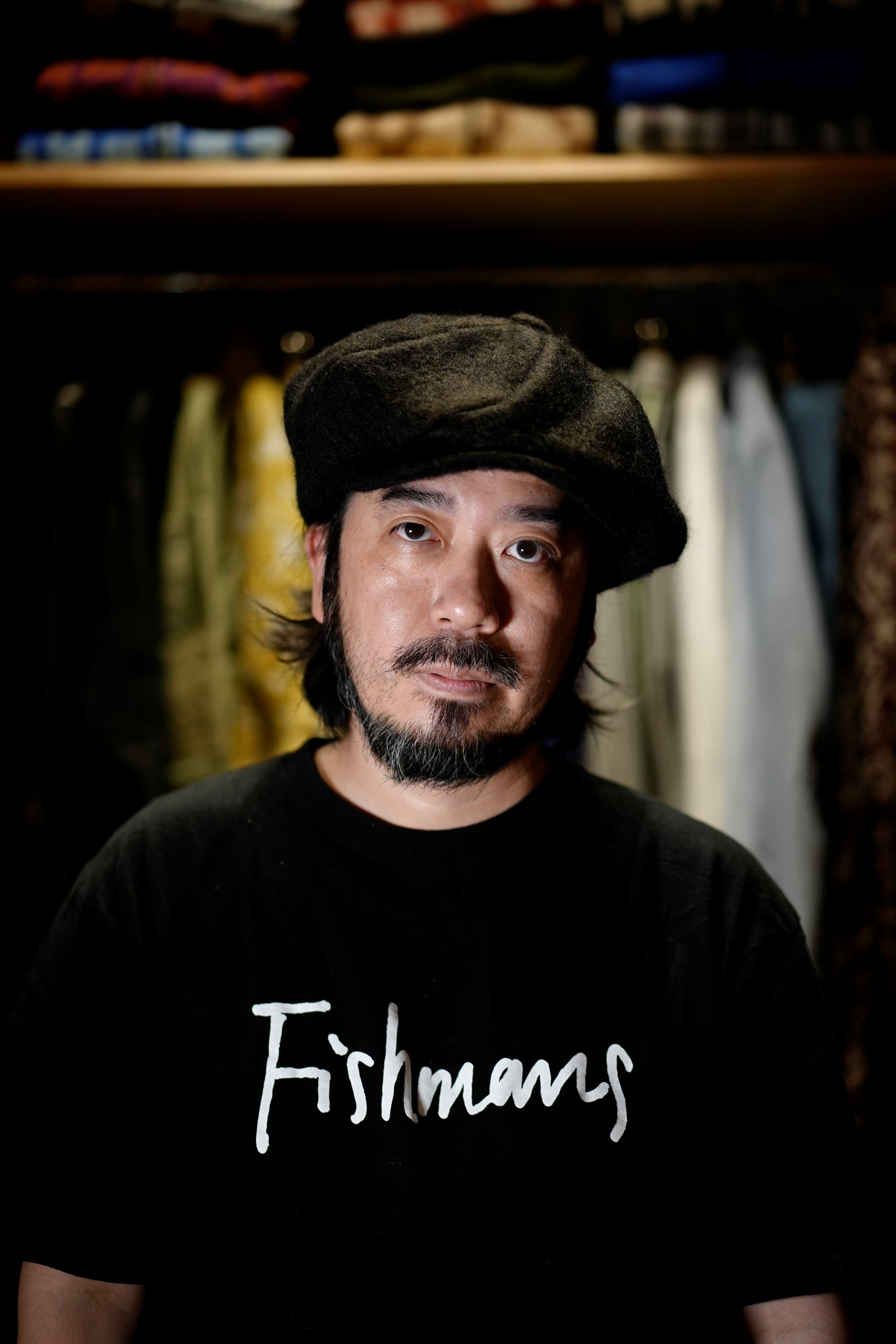 IA-24-111_BLACK | Twist Casquette | Color:Black【INDIETRO ASSOCIATION_インディエトロアソシエーション】