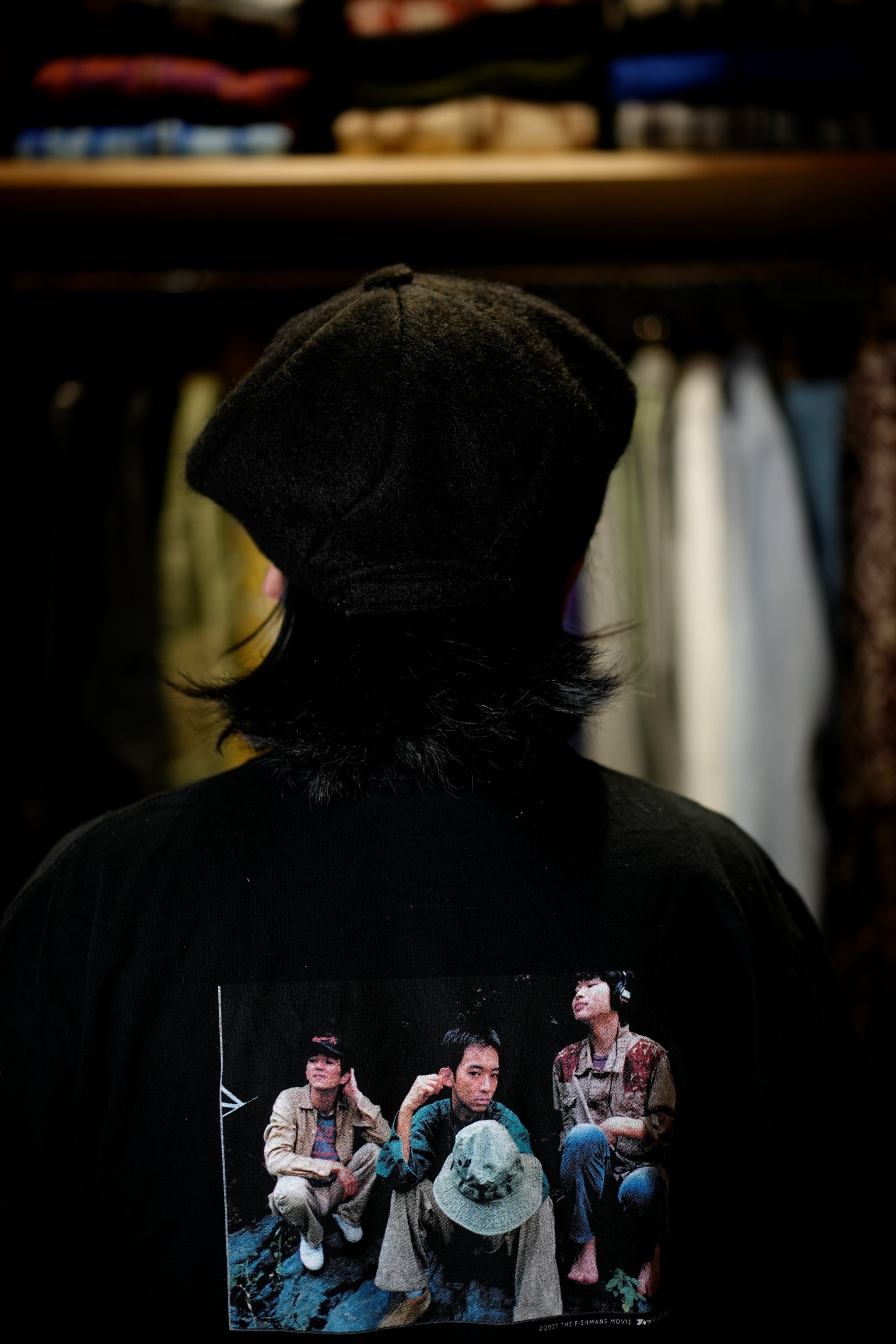 IA-24-111_BLACK | Twist Casquette | Color:Black【INDIETRO ASSOCIATION_インディエトロアソシエーション】