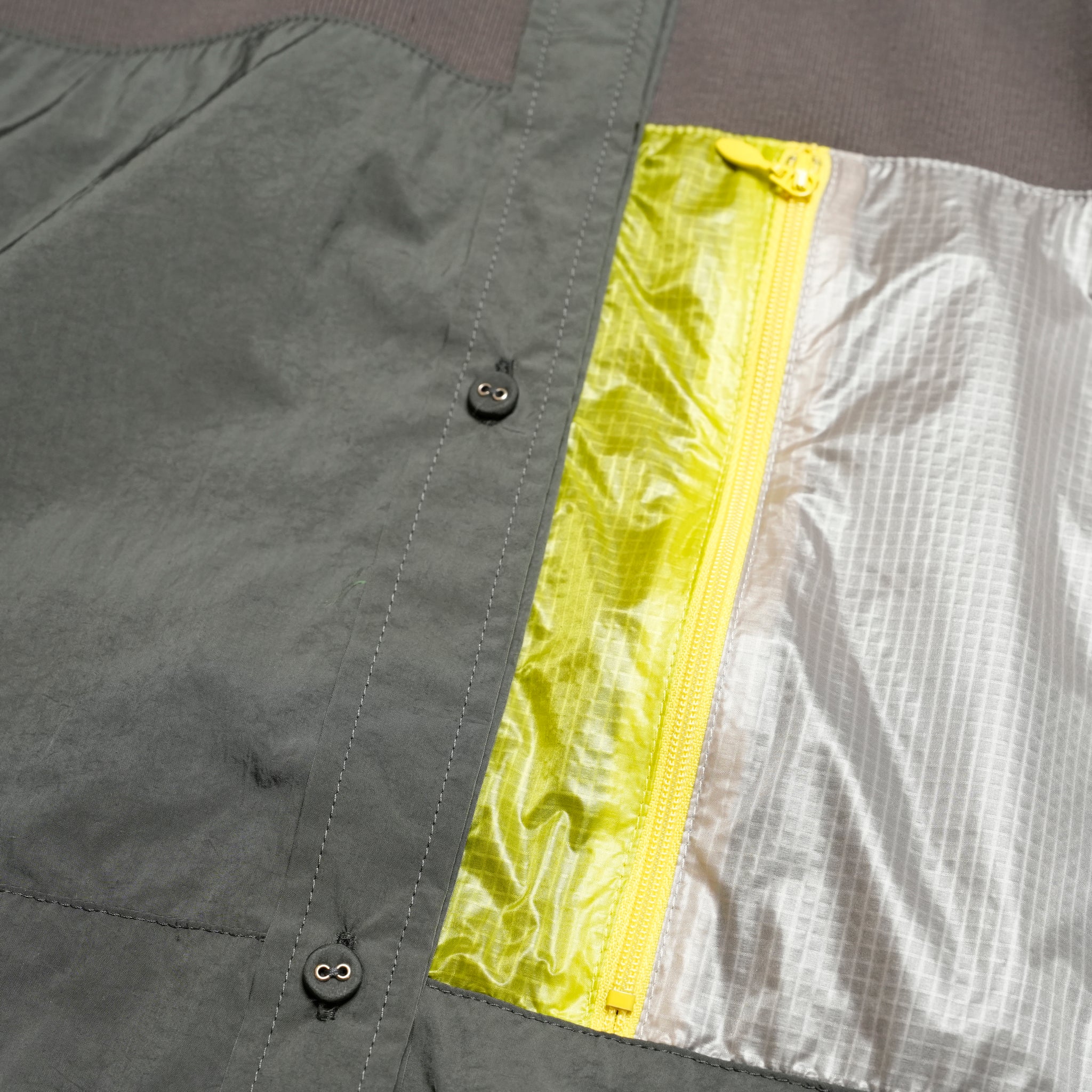 SF25SS-03_Charcoal | Mash Shirt Jacket | Color:Charcoal【STOF_ストフ】【archive】