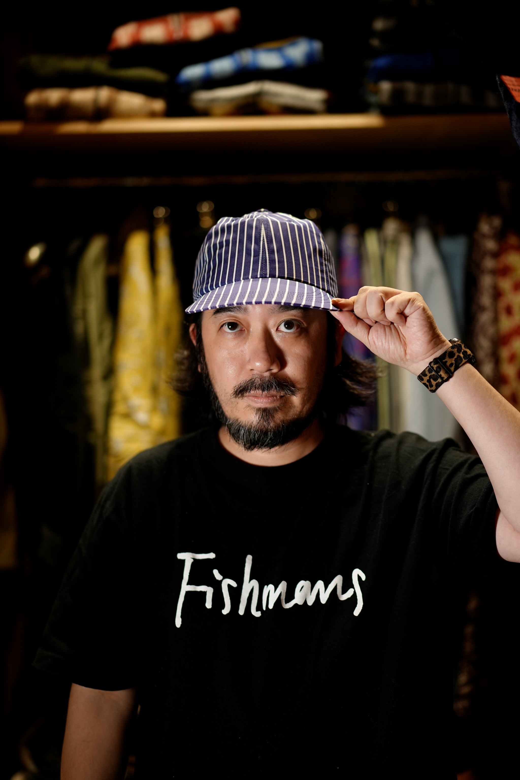 STF-001 |ロングブリムキャップ/NAVY.B(S)【SHARE THE FANTASY_シェアザファンタジー】【archive】