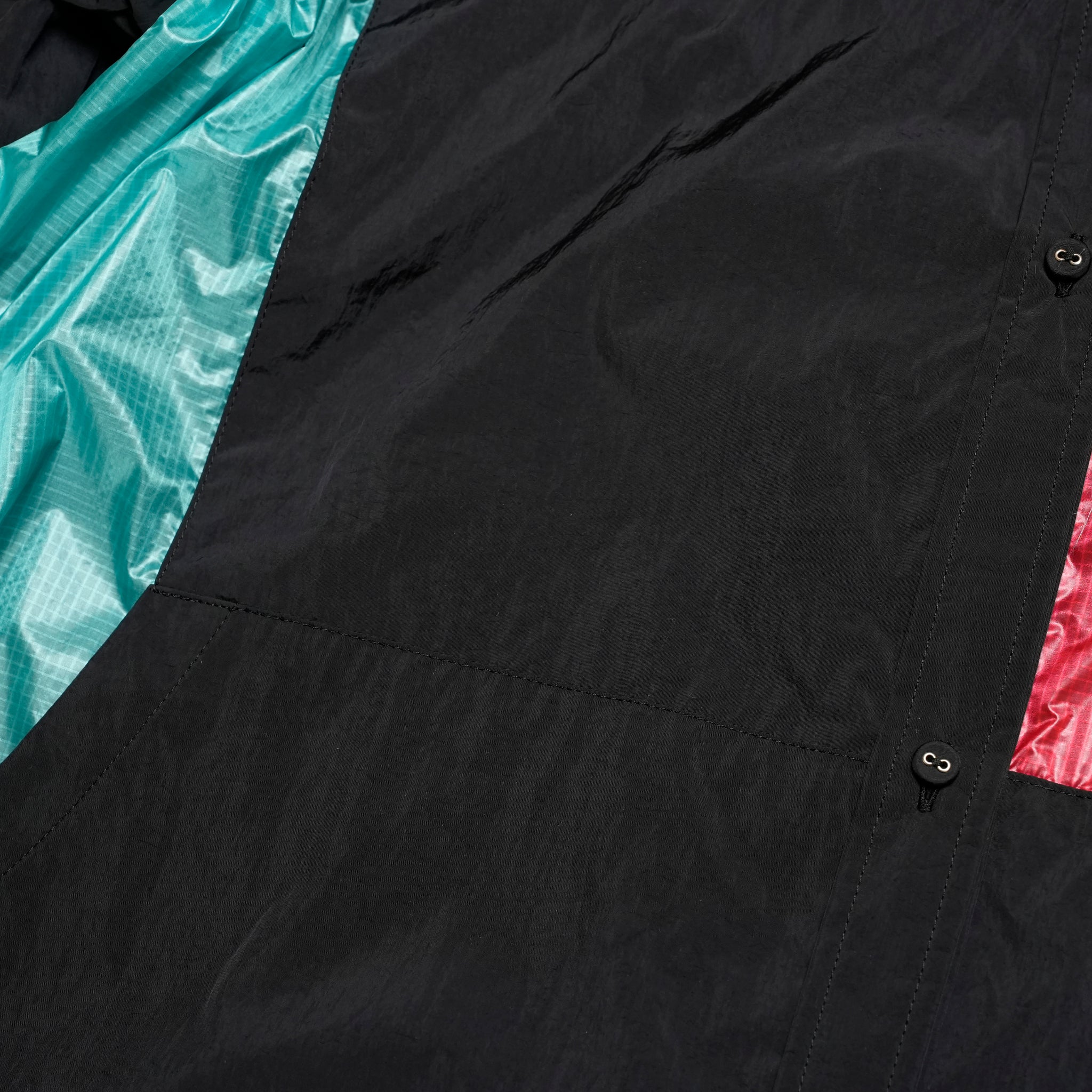 SF25SS-03_Black | Mash Shirt Jacket | Color:Black【STOF_ストフ】【archive】