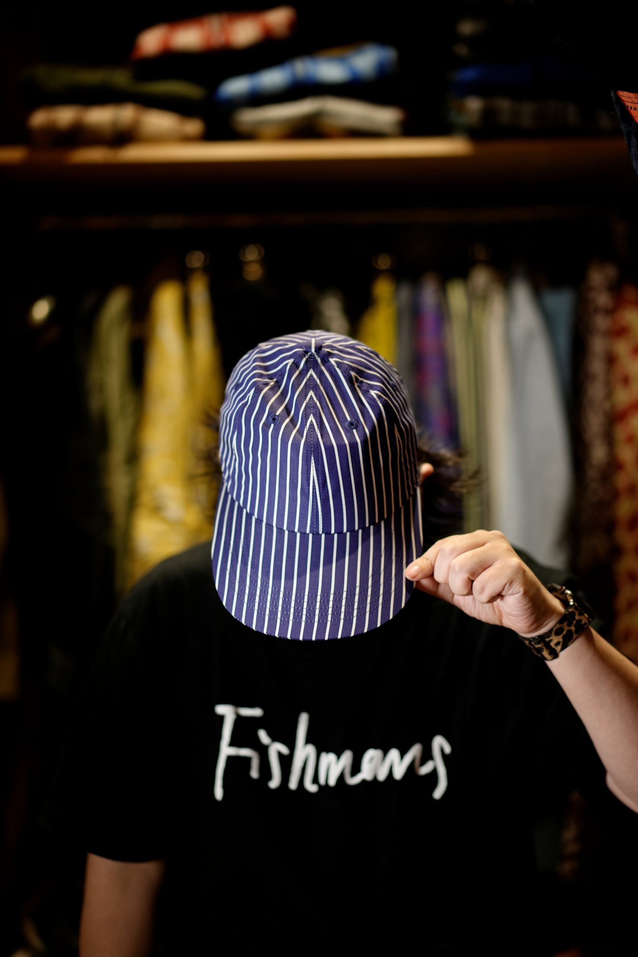 STF-001 |ロングブリムキャップ/NAVY.B(S)【SHARE THE FANTASY_シェアザファンタジー】【archive】
