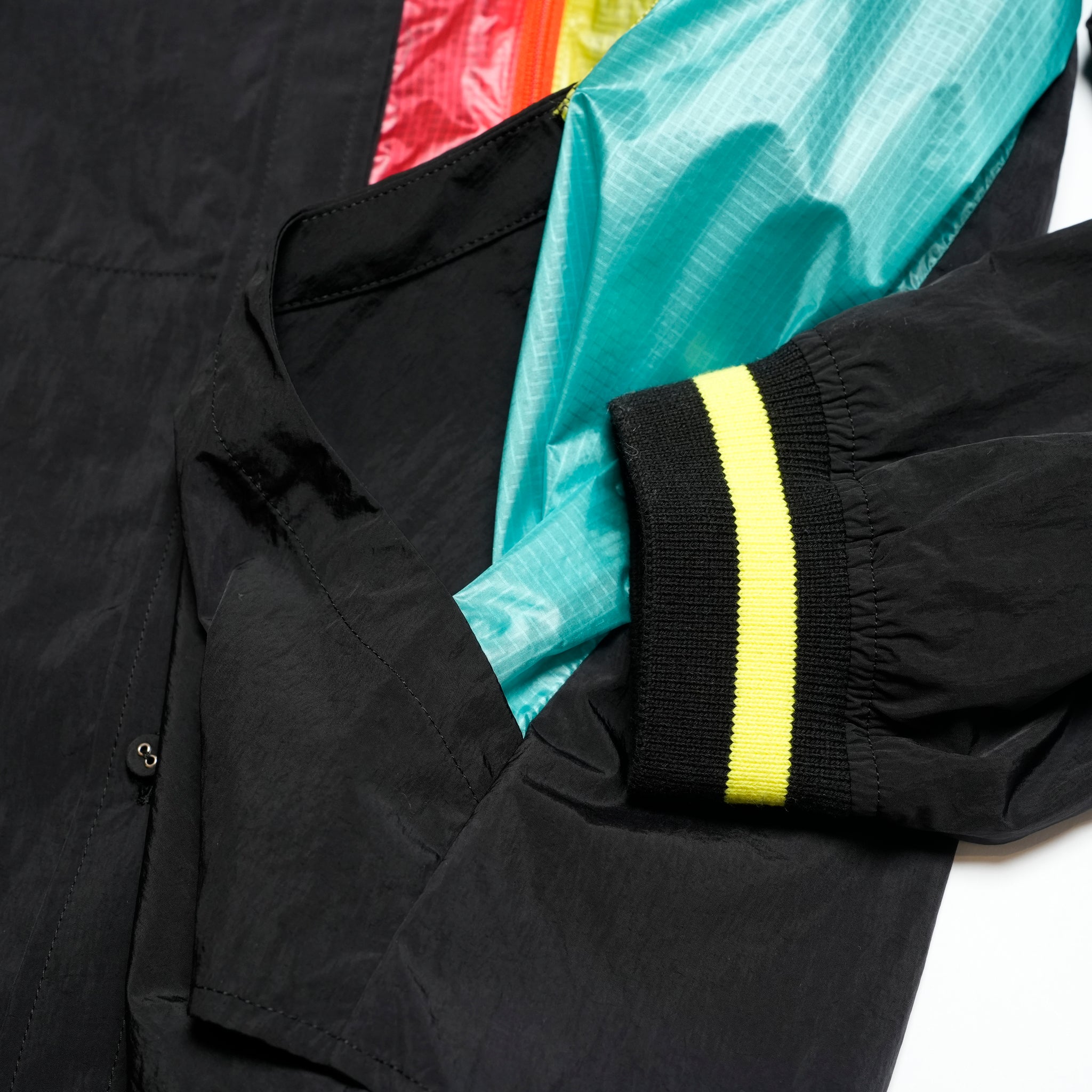 SF25SS-03_Black | Mash Shirt Jacket | Color:Black【STOF_ストフ】【archive】